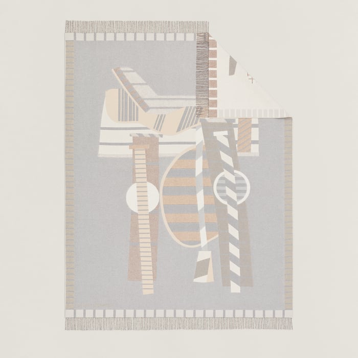 Naturel Patchwork Saddle Blanket