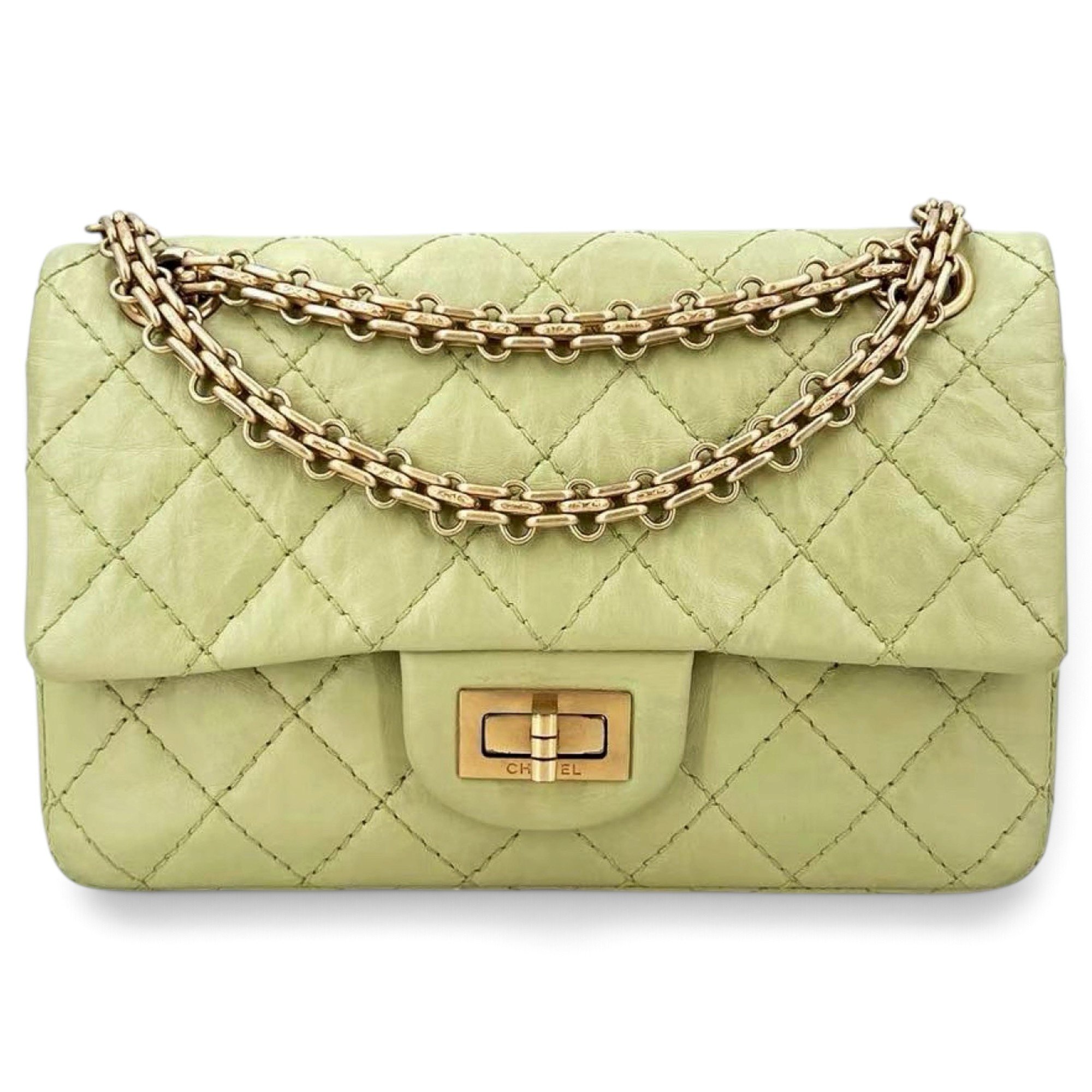 2.55 leather handbag