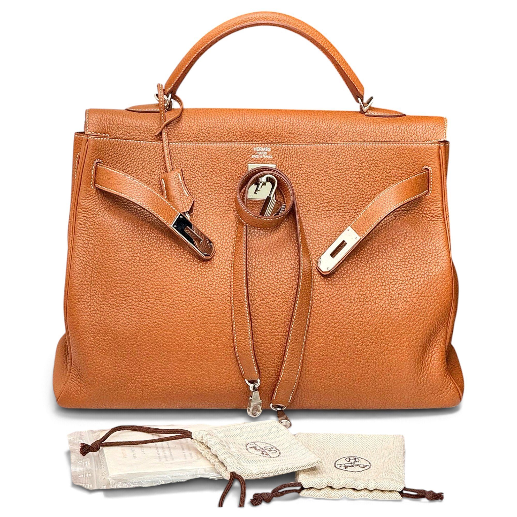 Kelly 40 leather handbag