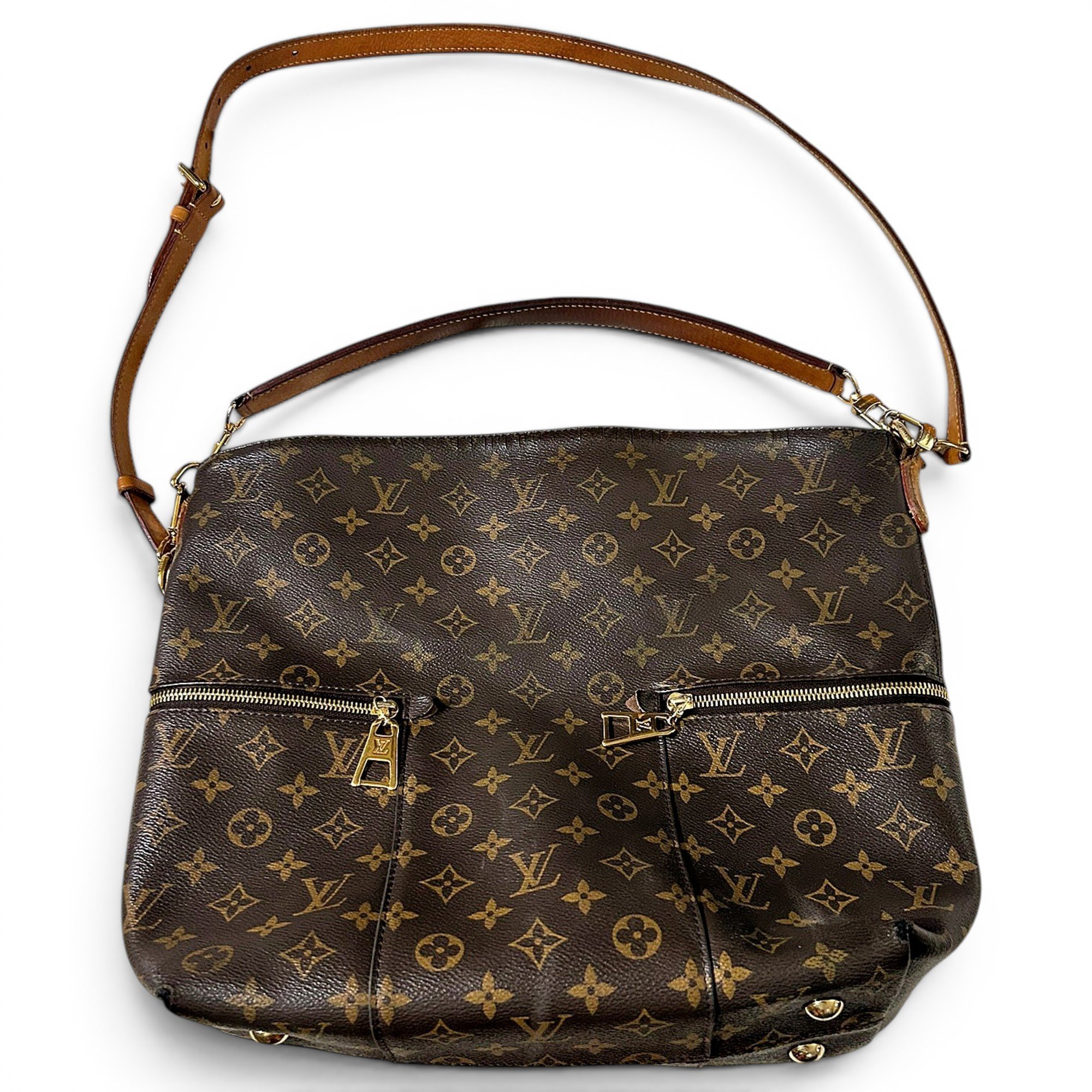 Mélie leather handbag