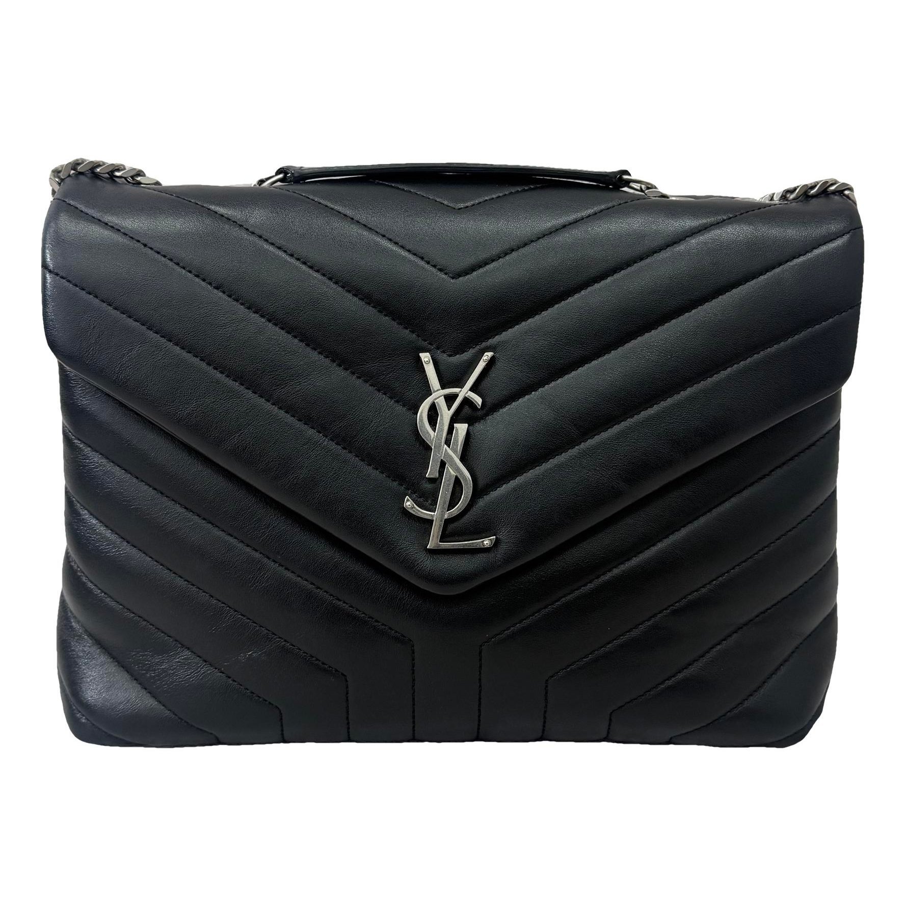Loulou leather handbag