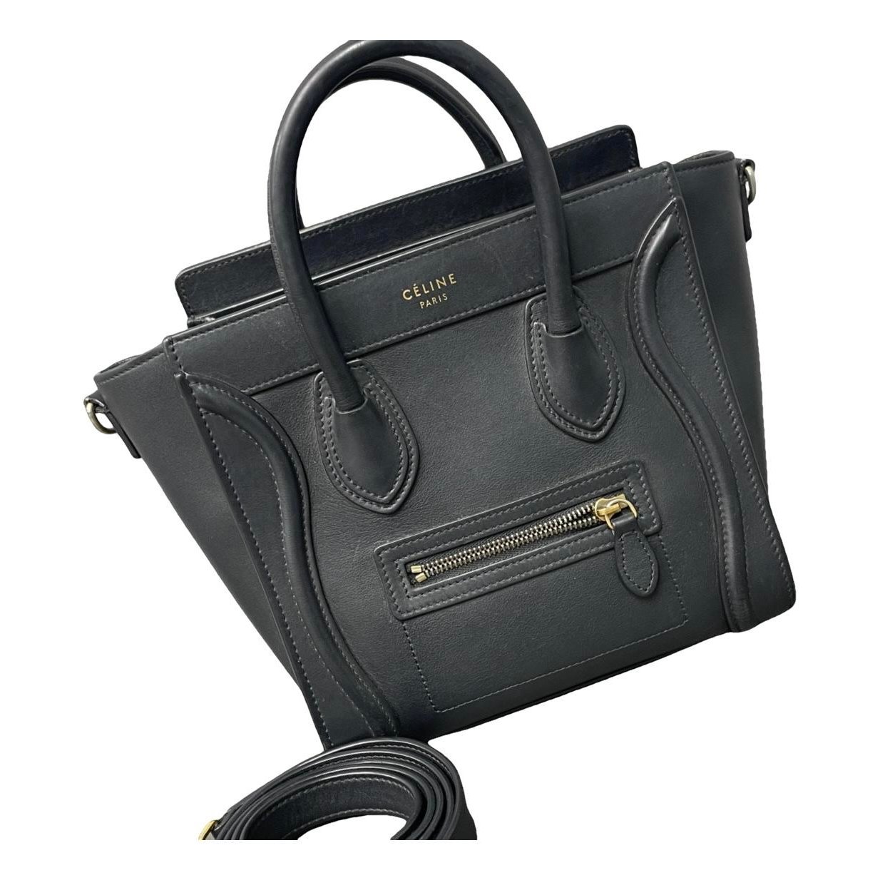 Luggage leather handbag