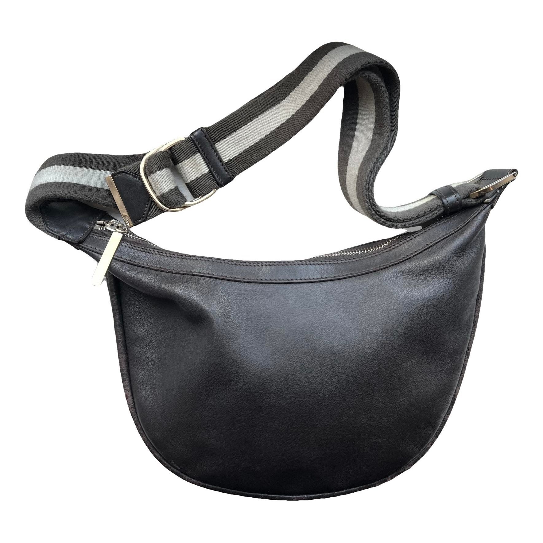 Hobo leather handbag
