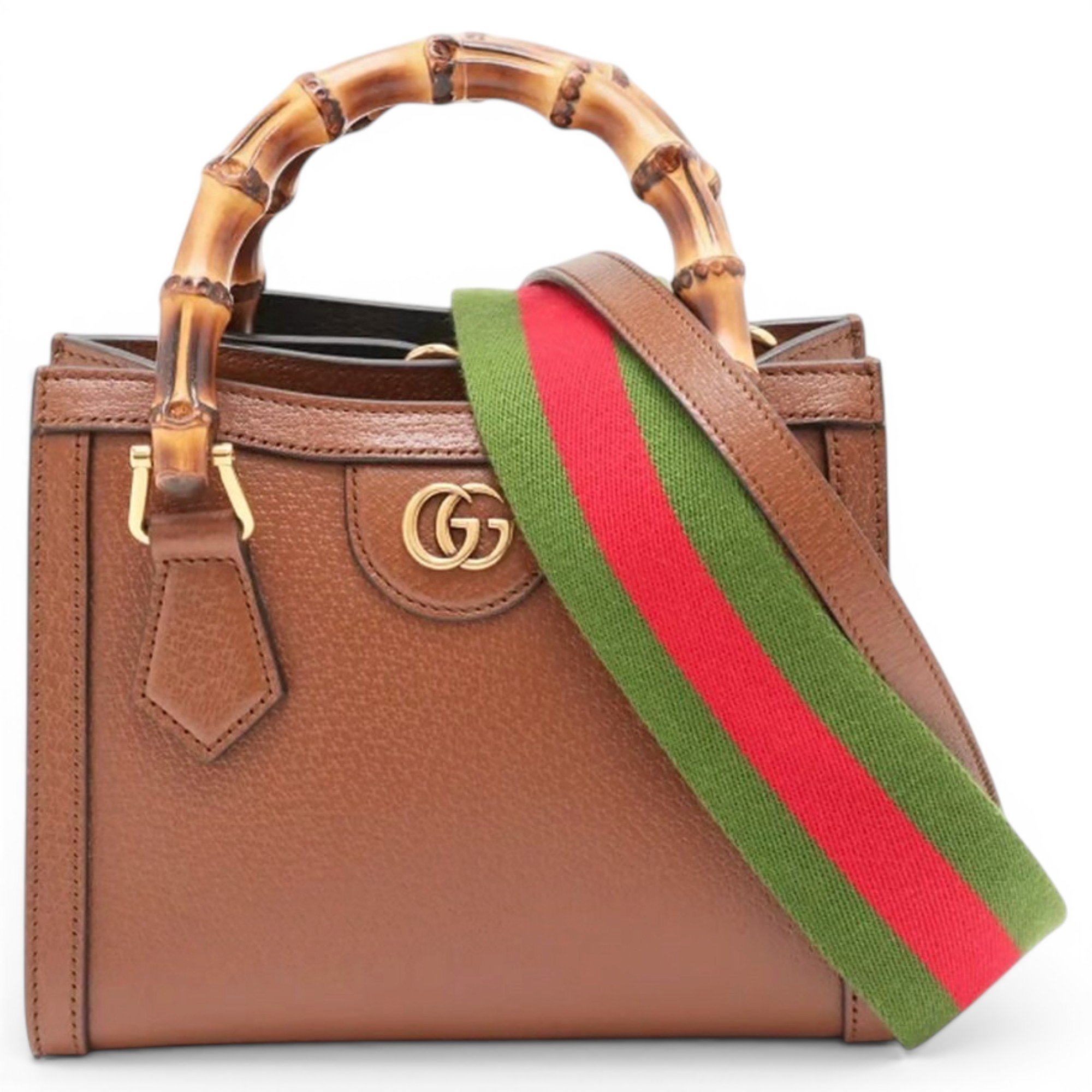 Diana Bamboo leather tote