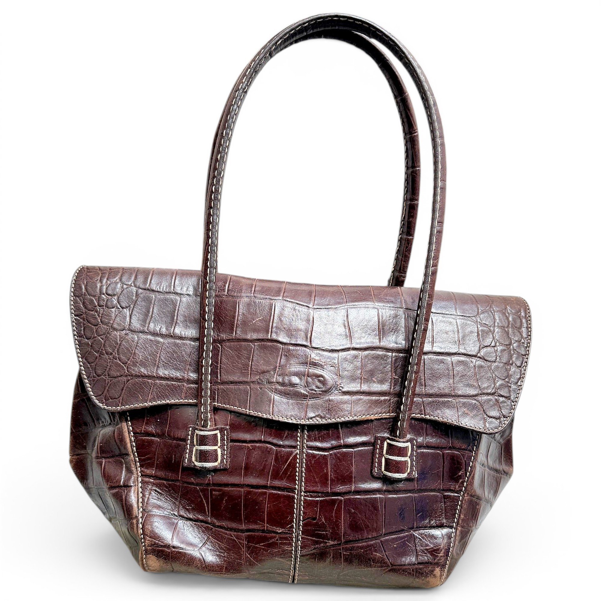 Leather handbag