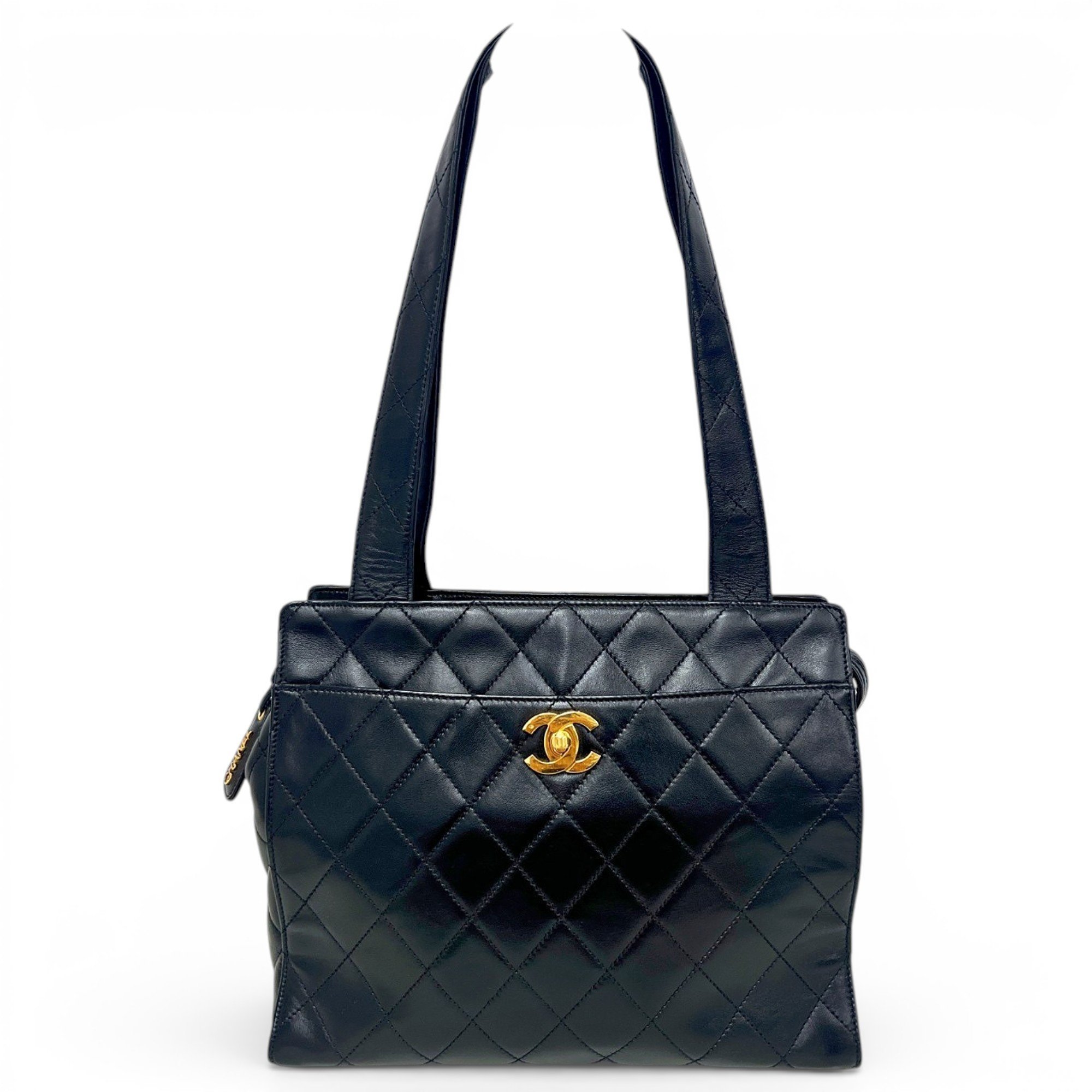 Leather tote