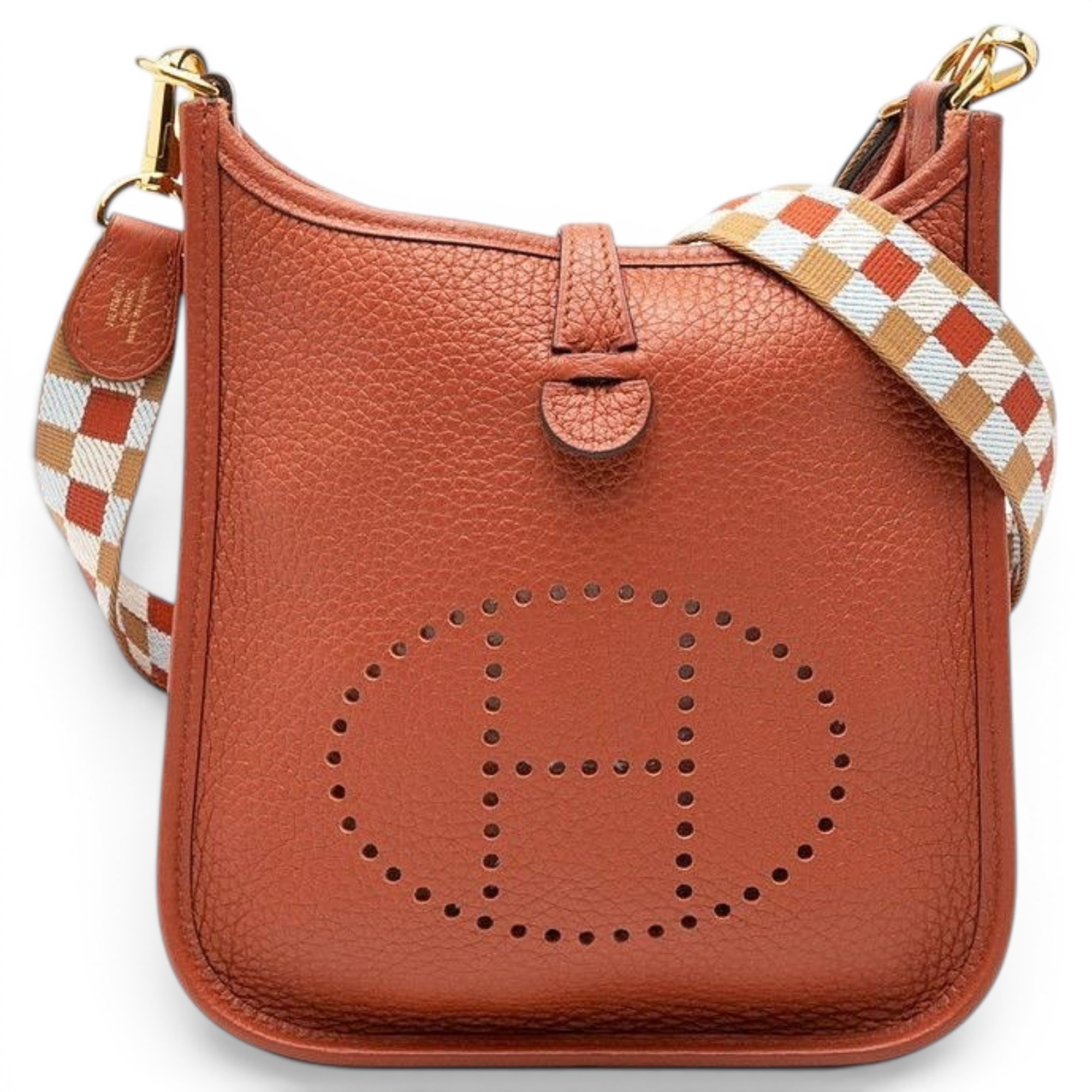 Evelyne leather handbag