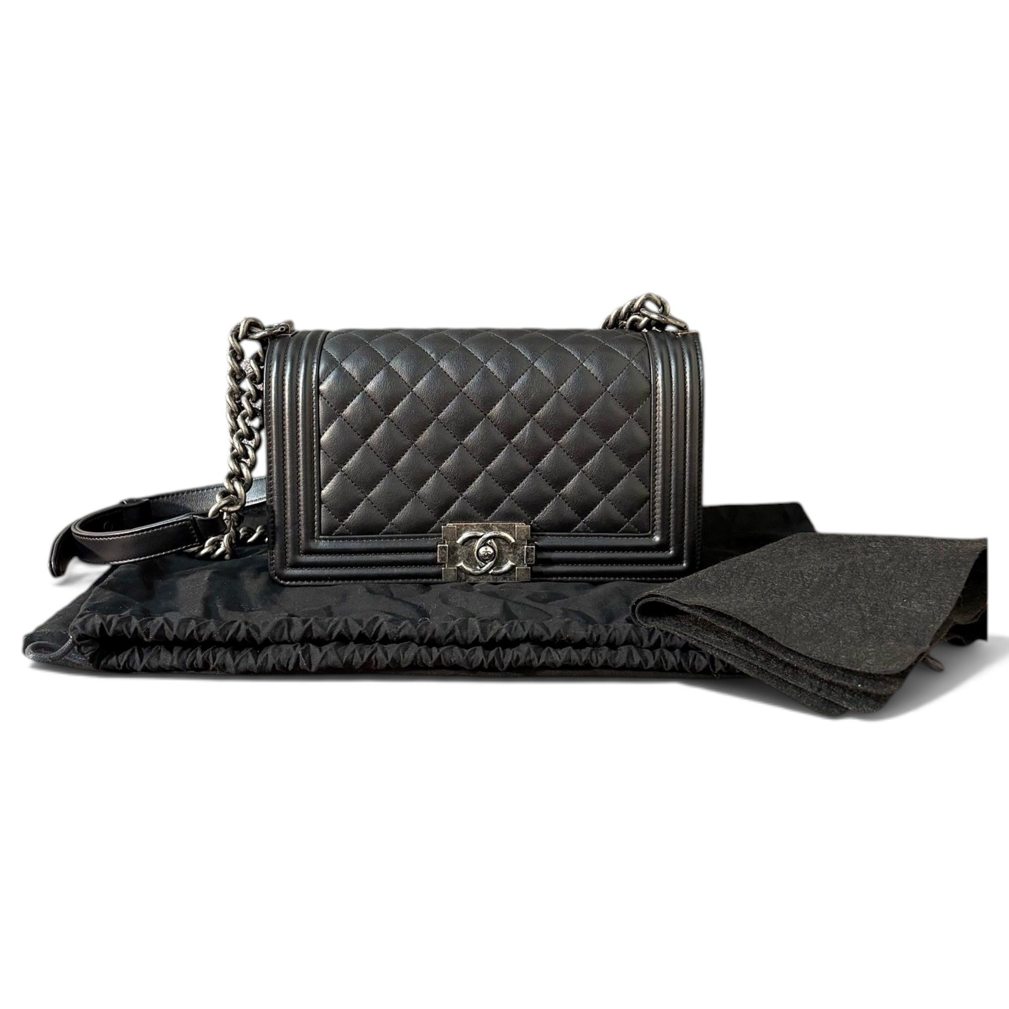 Boy leather handbag