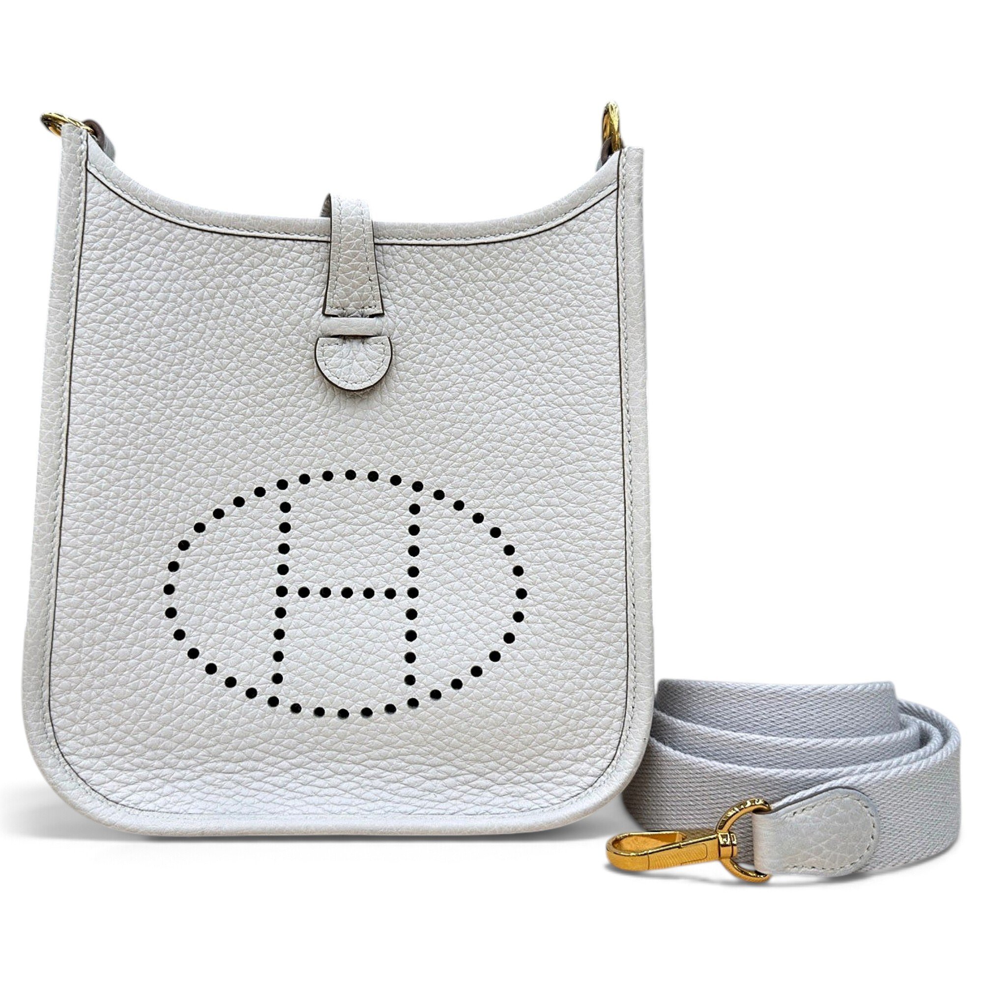 Mini Evelyne leather handbag