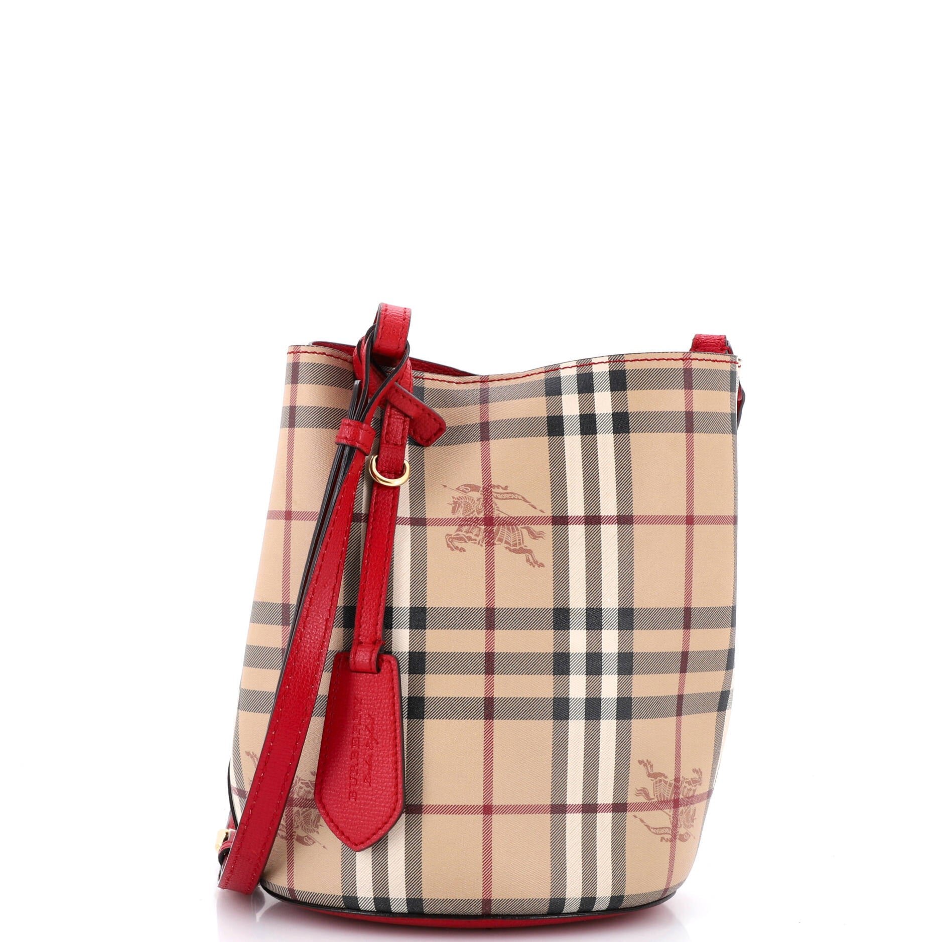 Lorne Bucket Bag Haymarket Coated Canvas Small