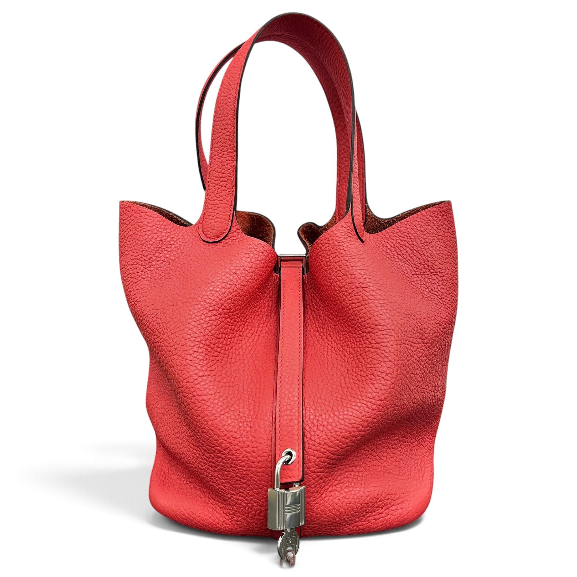 Picotin leather handbag