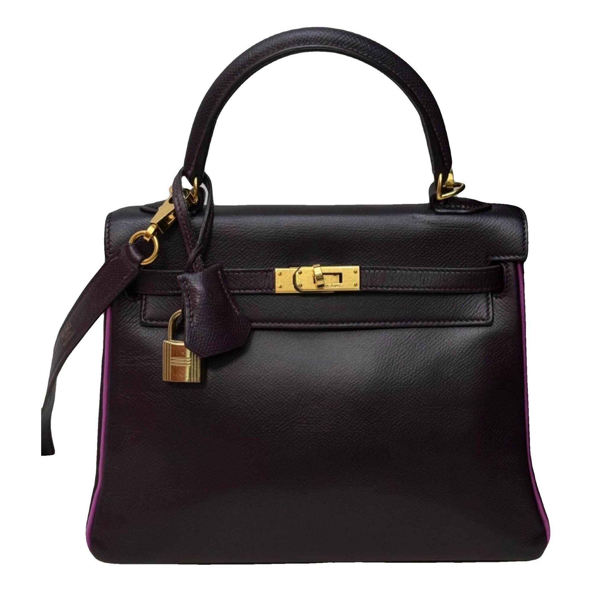 Kelly 25 leather handbag