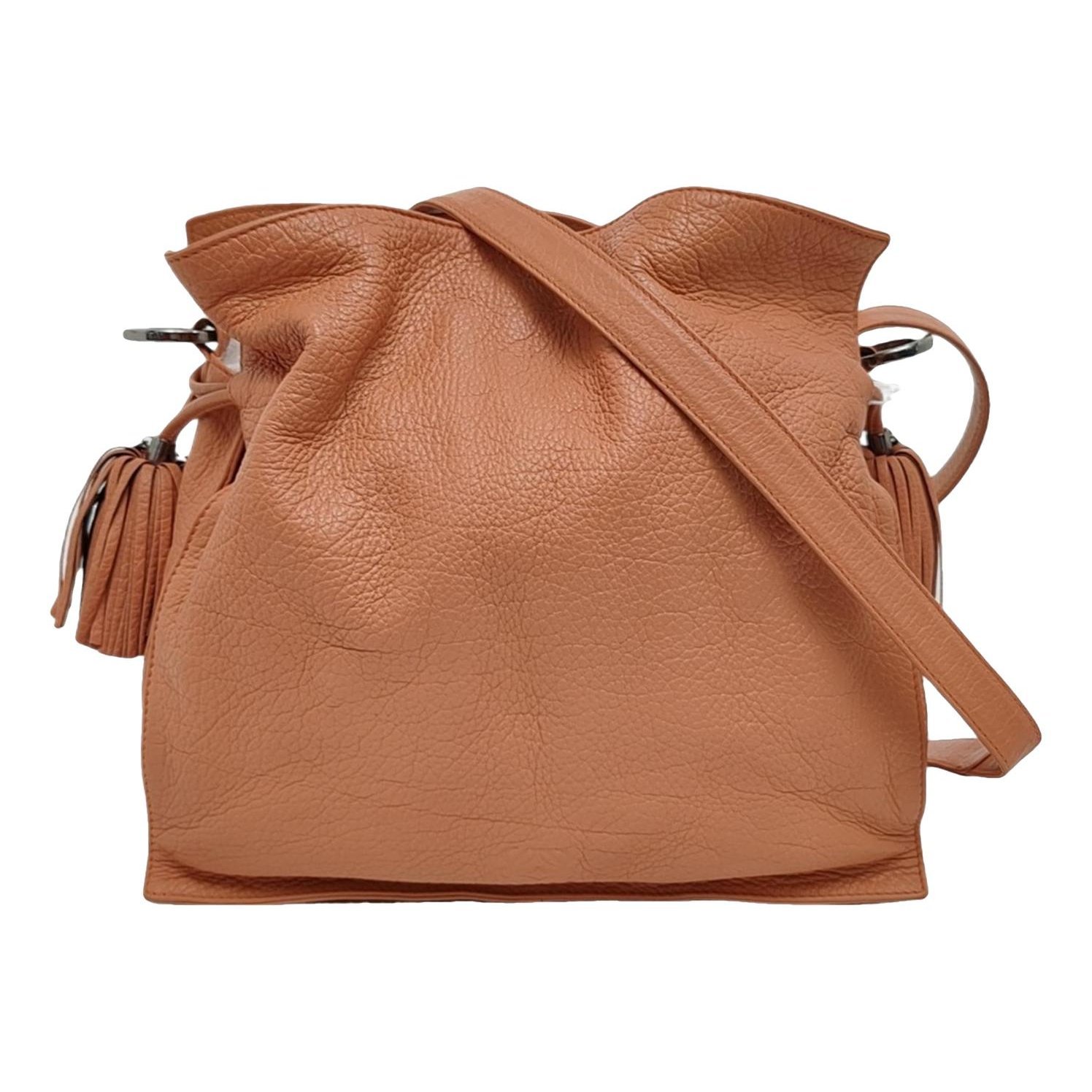 Flamenco leather handbag