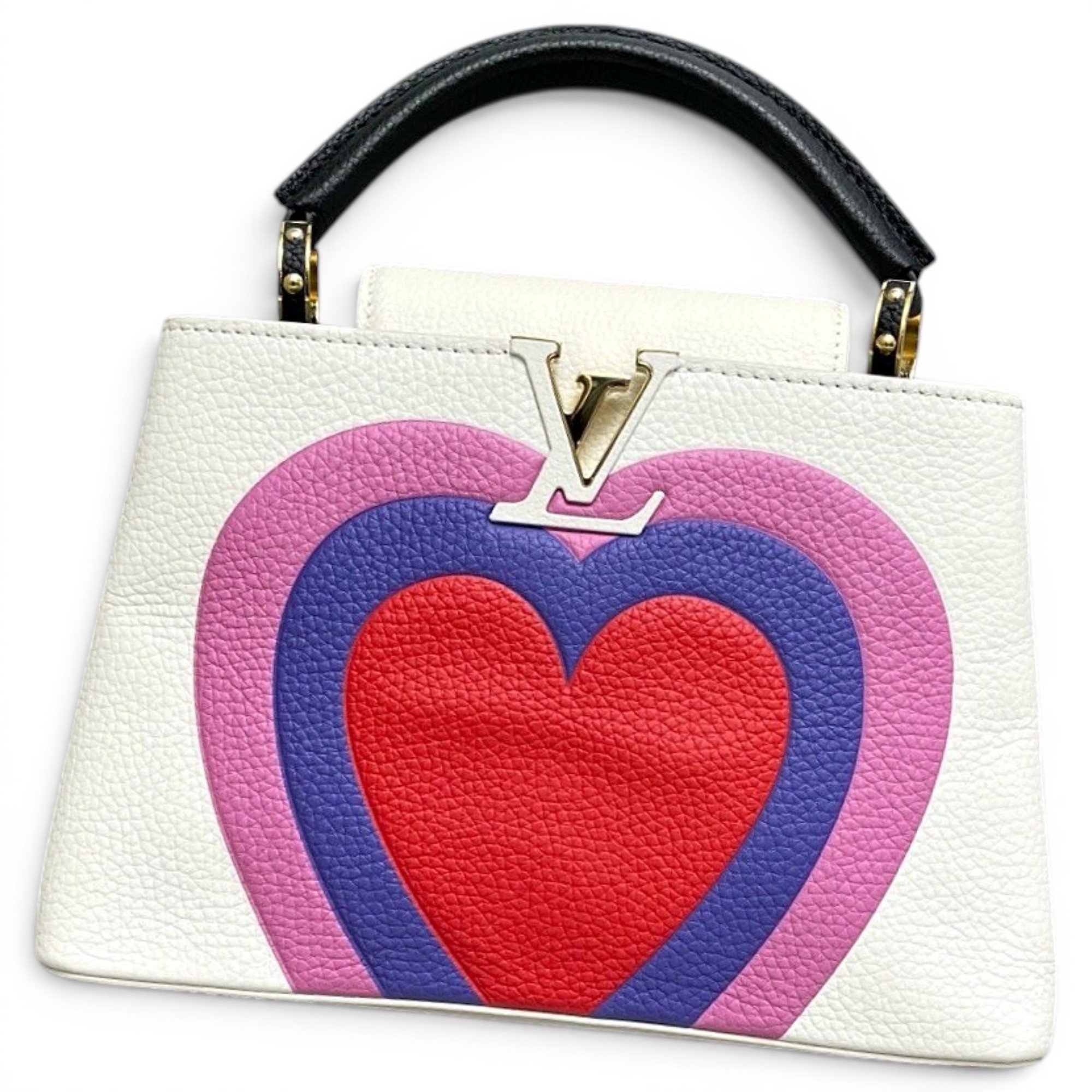 Capucines leather handbag