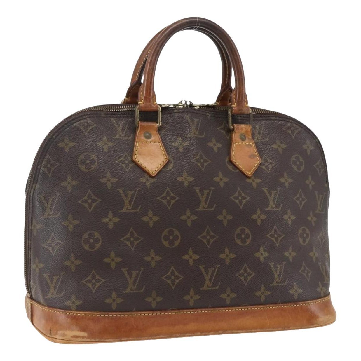 Alma leather handbag