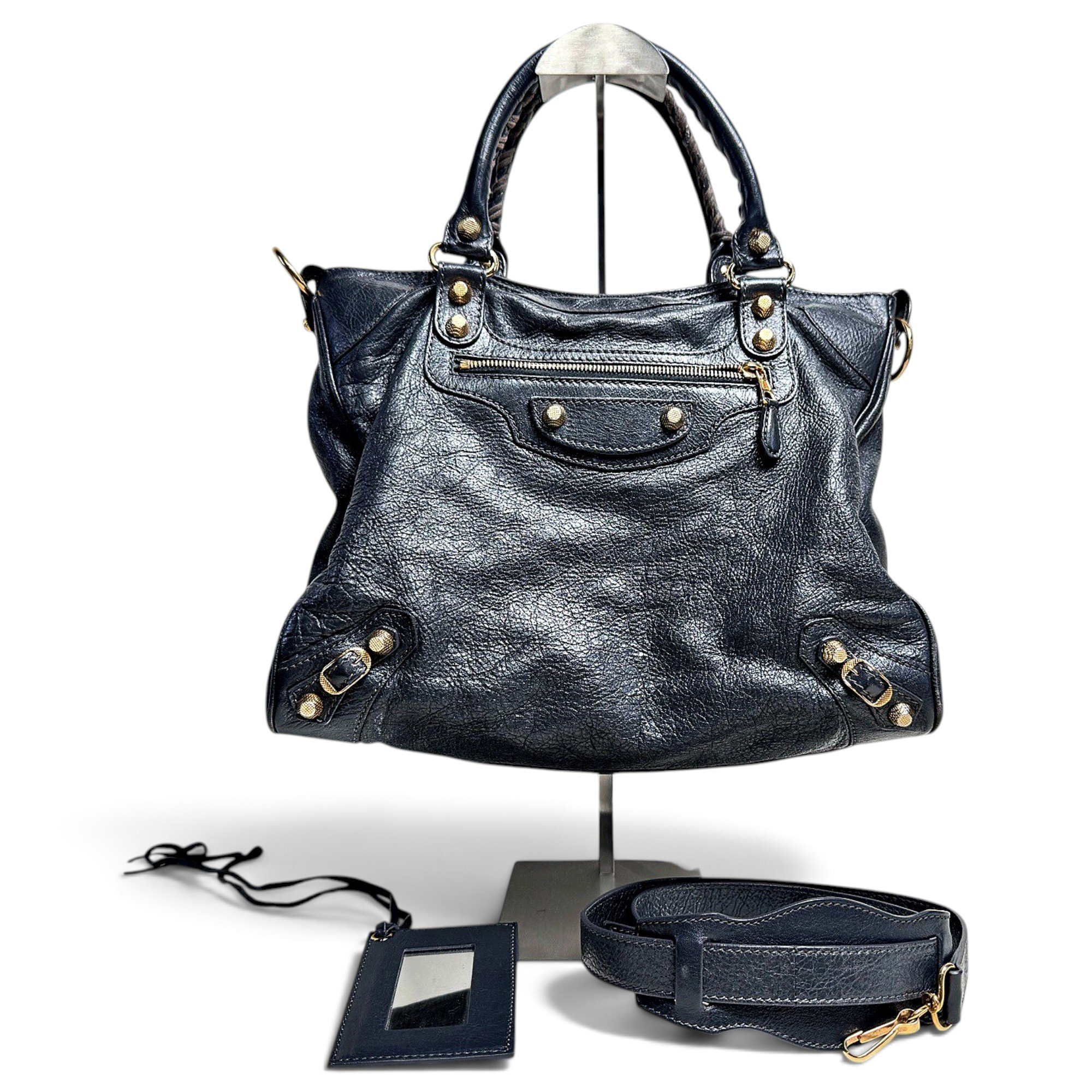 Balenciaga City leather handbag