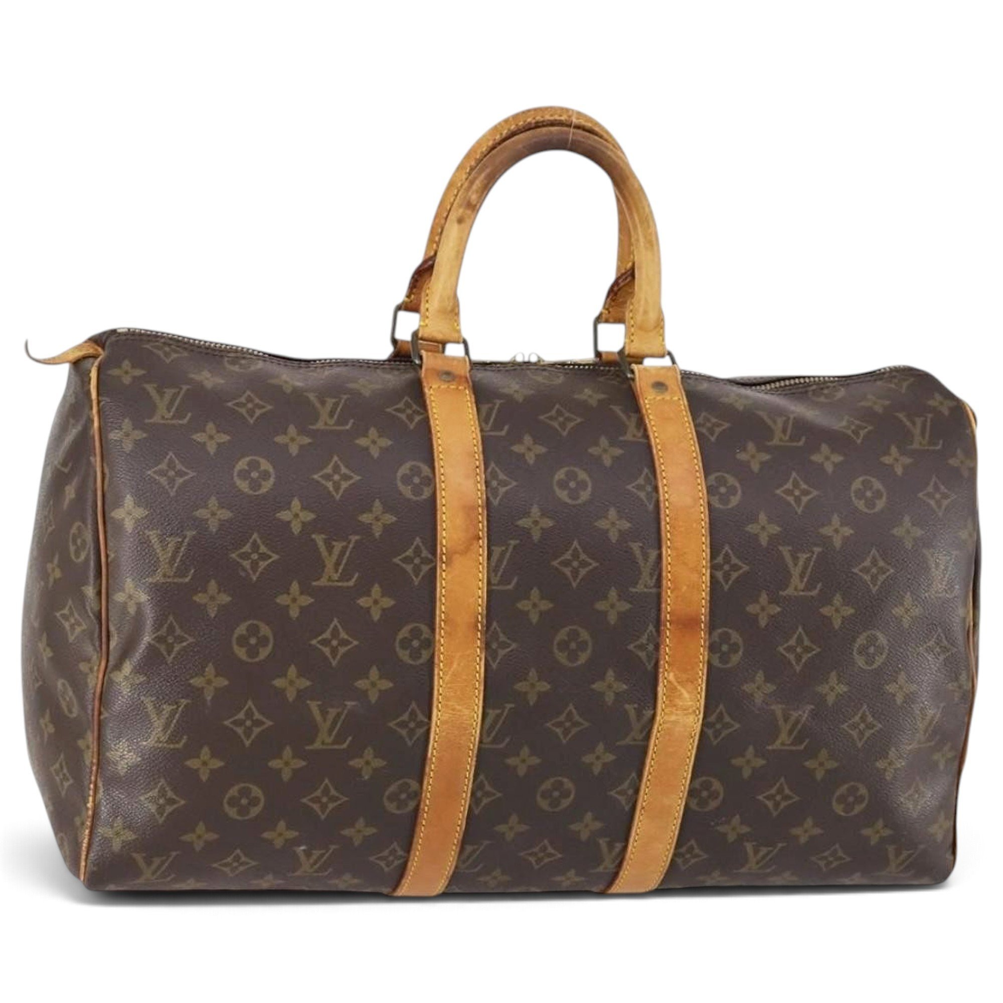 Keepall leather 24h bag