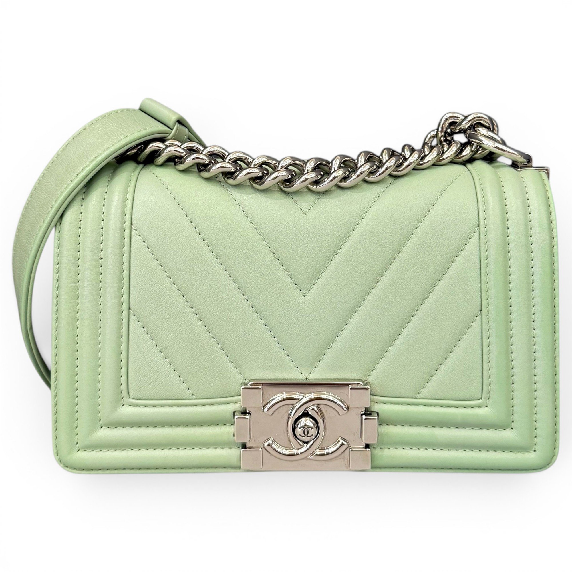 Boy pony-style calfskin handbag