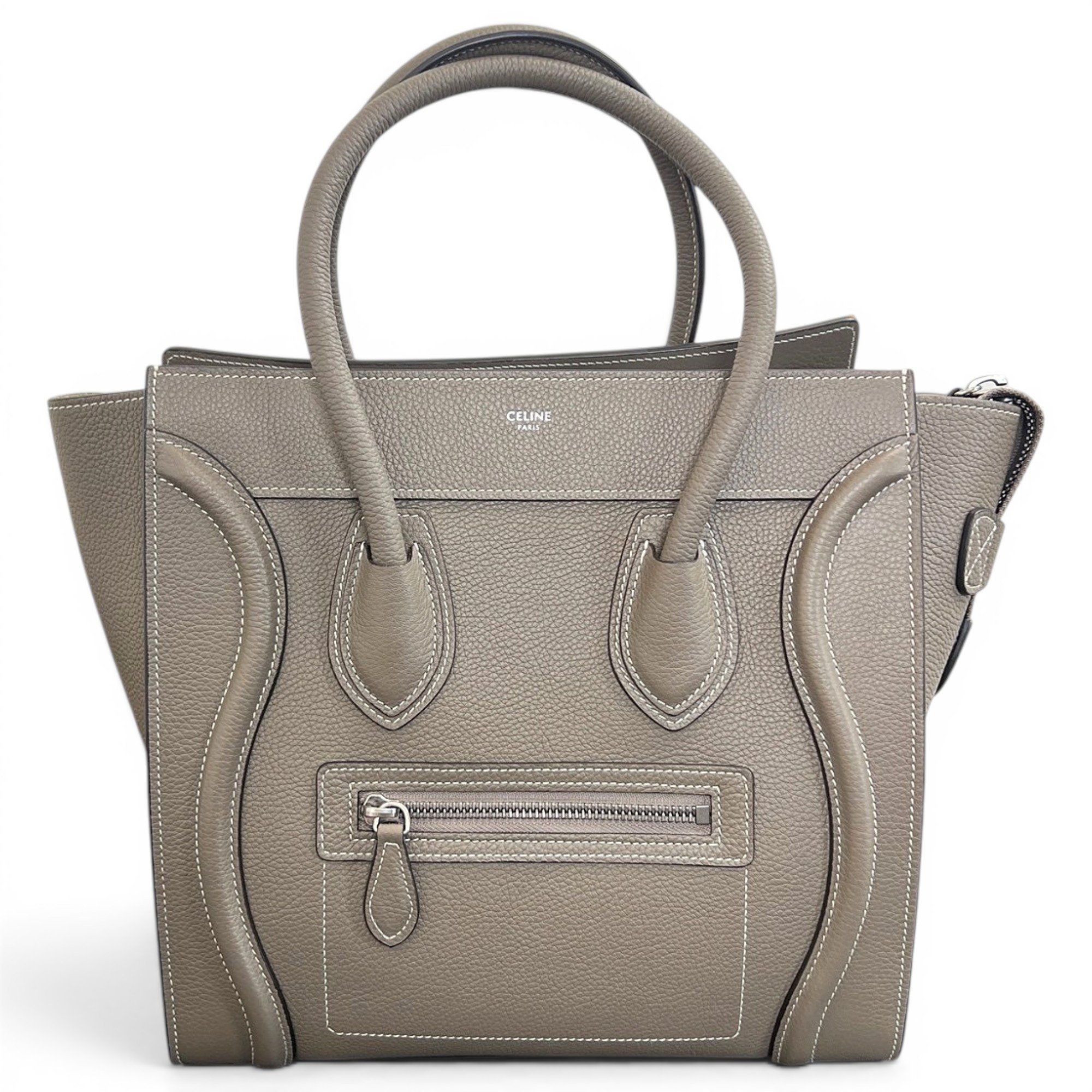 Luggage leather handbag