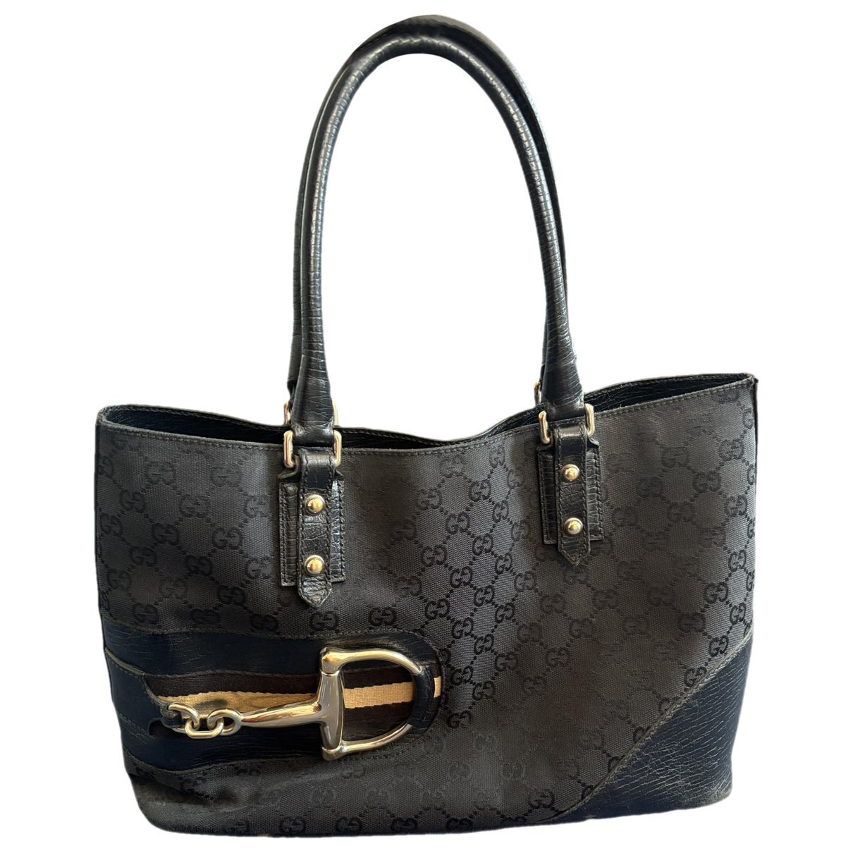 Leather tote