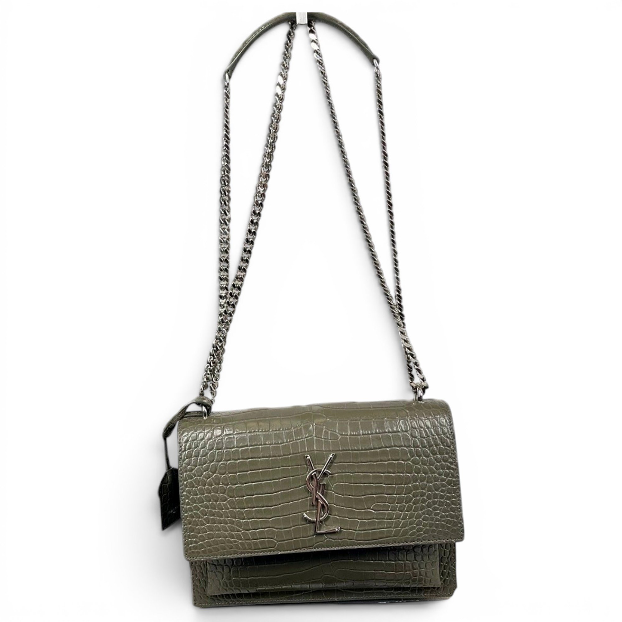 Sunset leather handbag