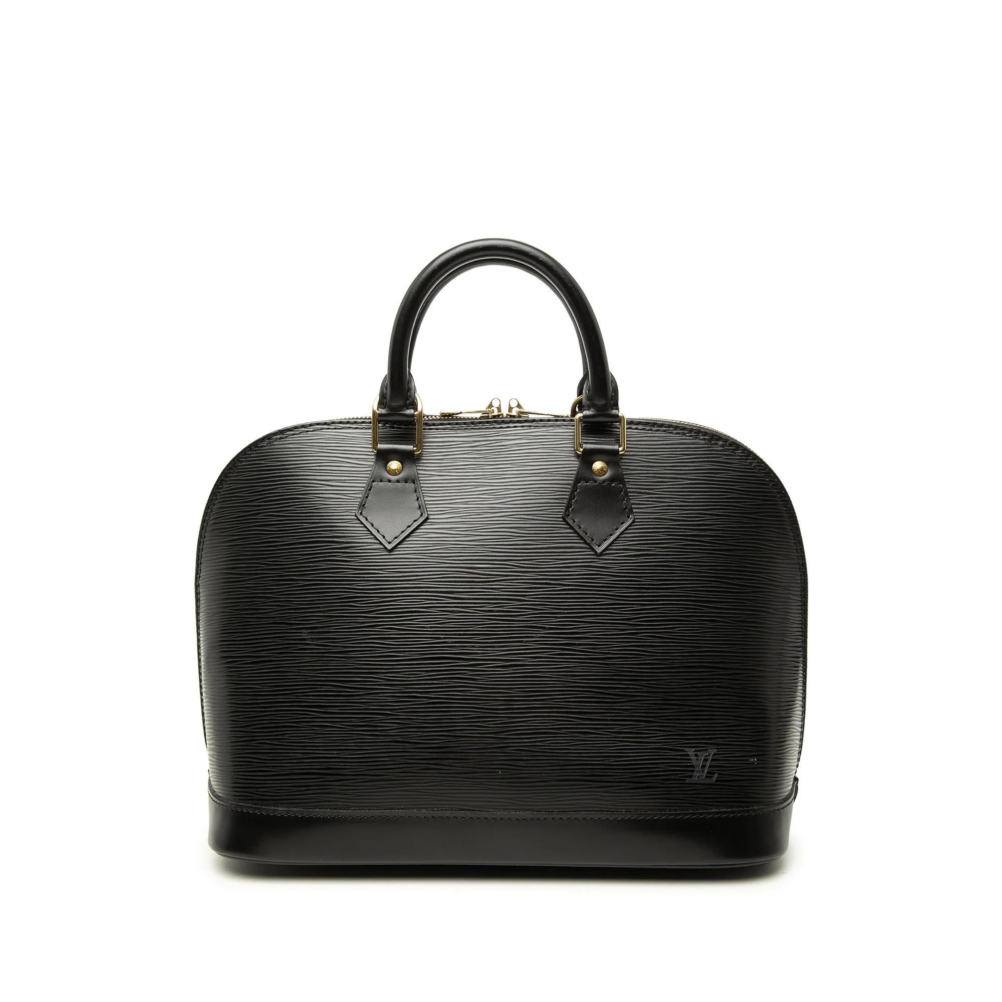 Alma leather handbag