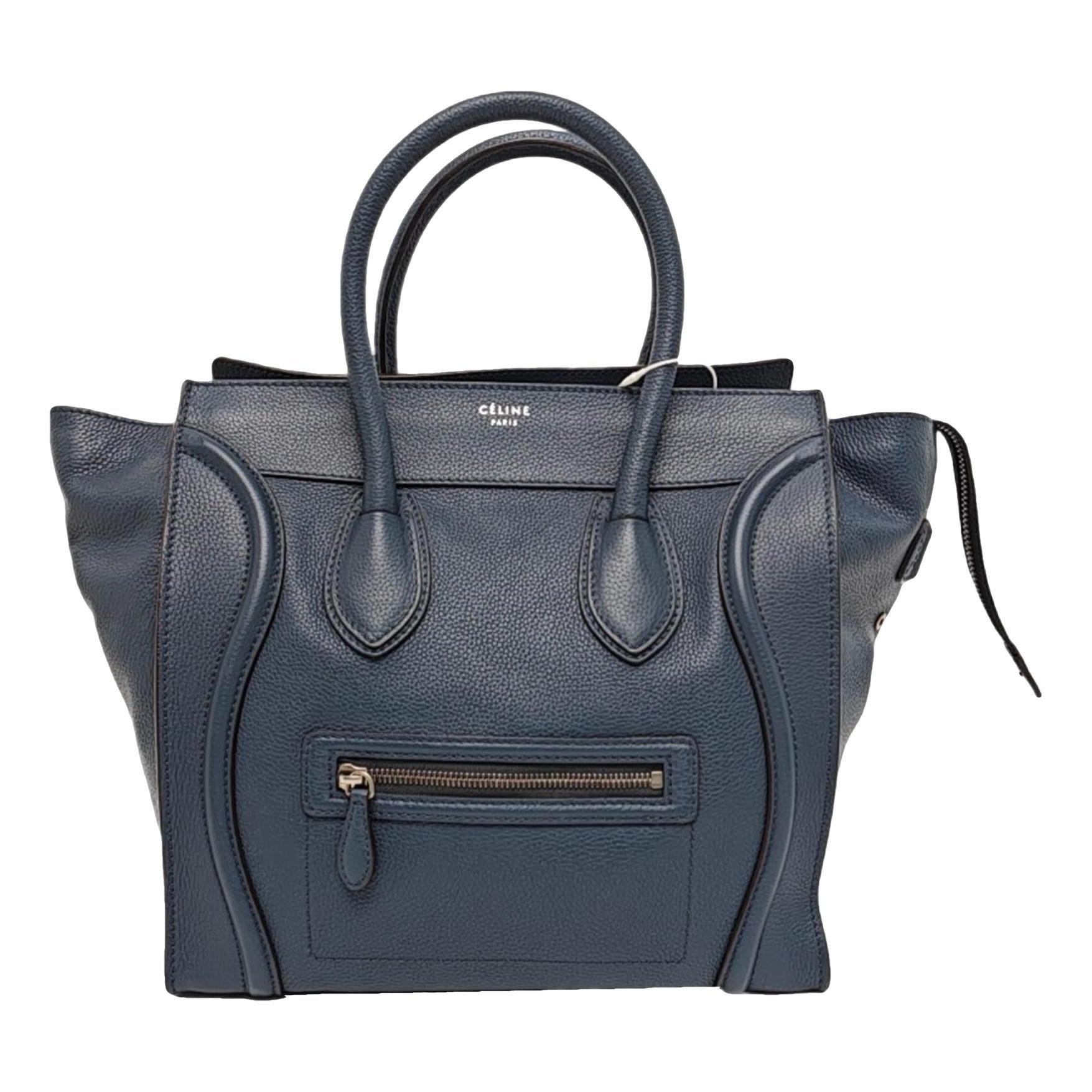 Luggage leather handbag