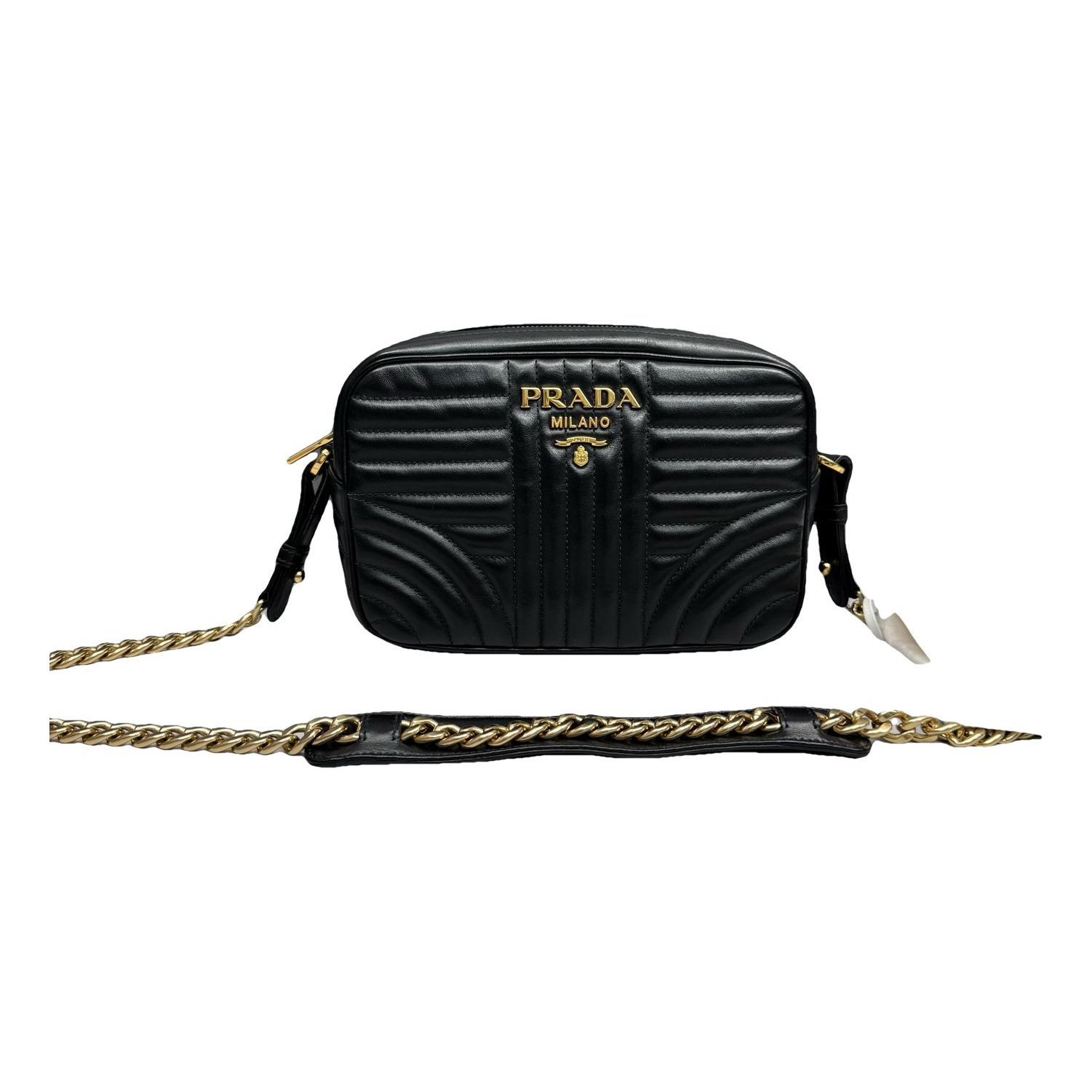Diagramme leather handbag