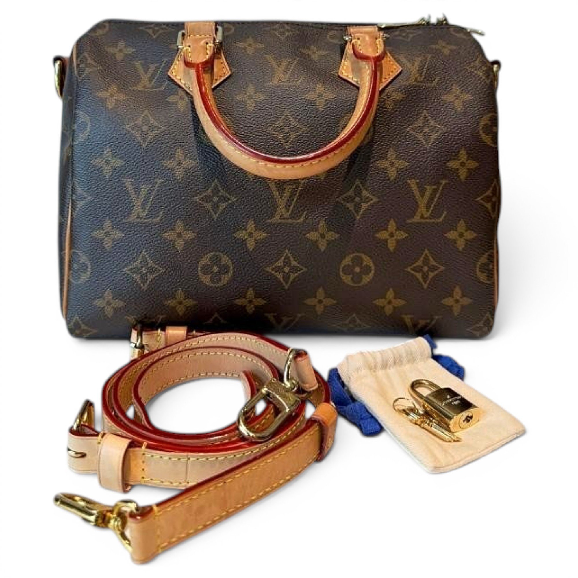 Speedy Bandoulière leather crossbody bag