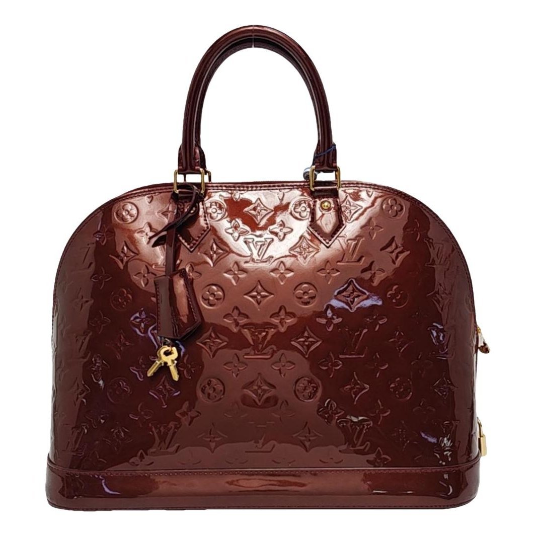 Alma patent leather handbag