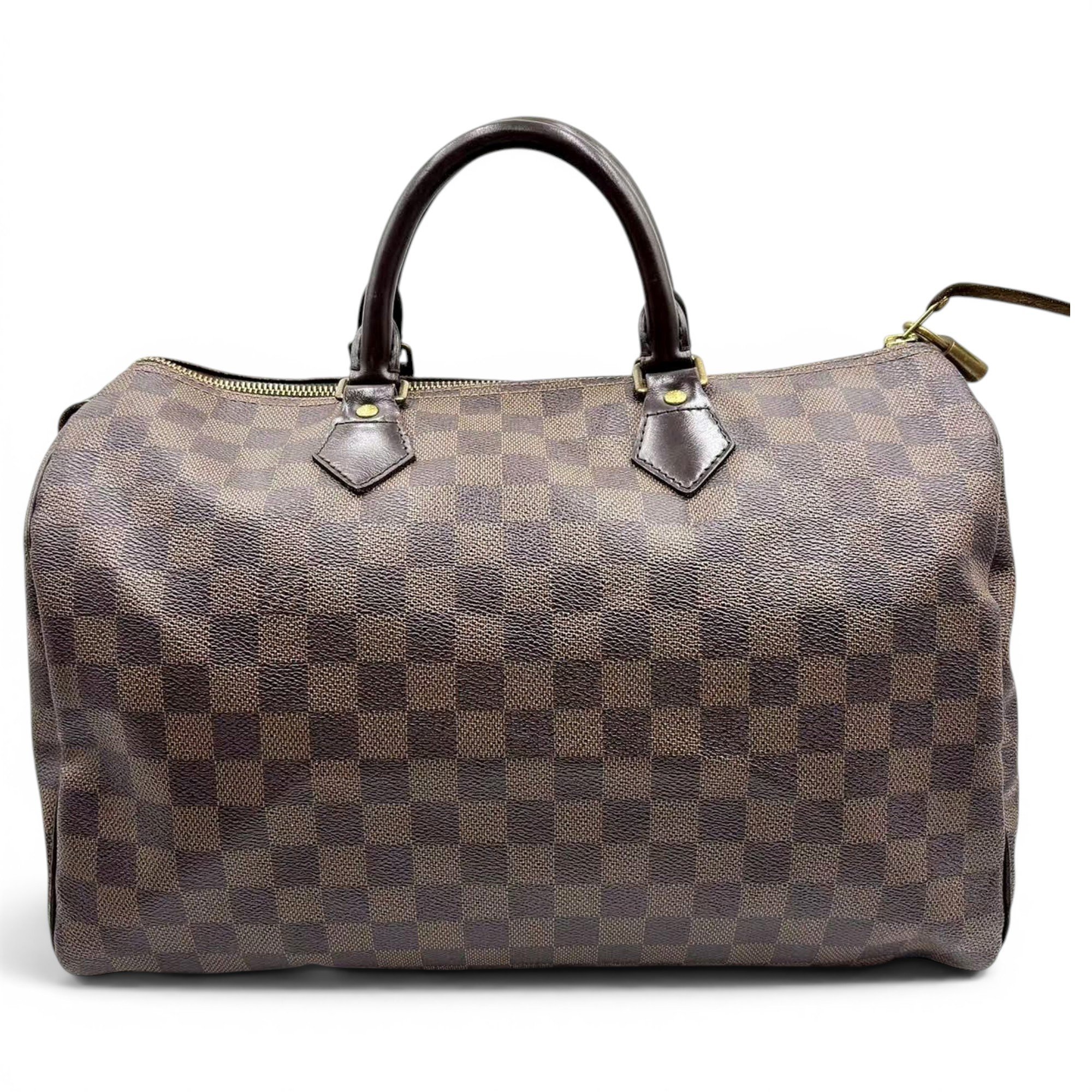 Speedy leather handbag