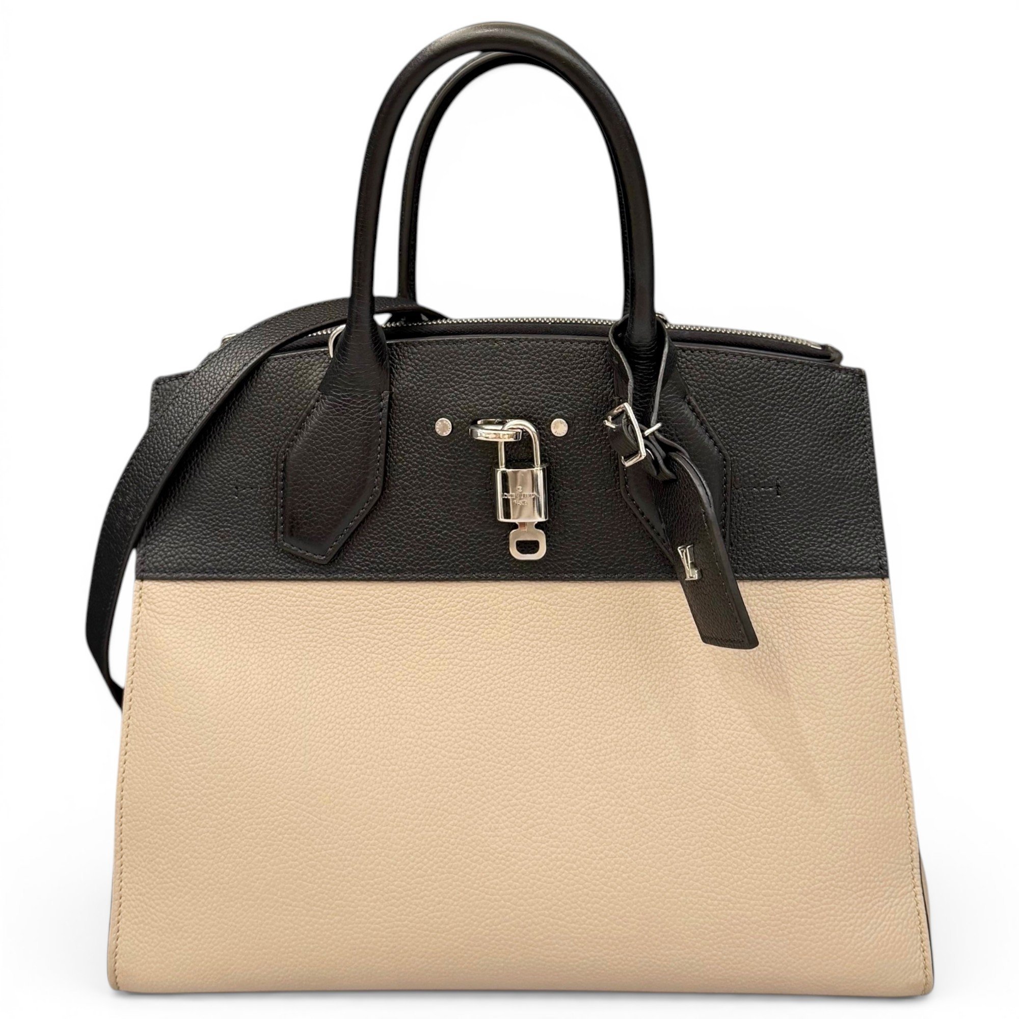 City Steamer pony-style calfskin handbag
