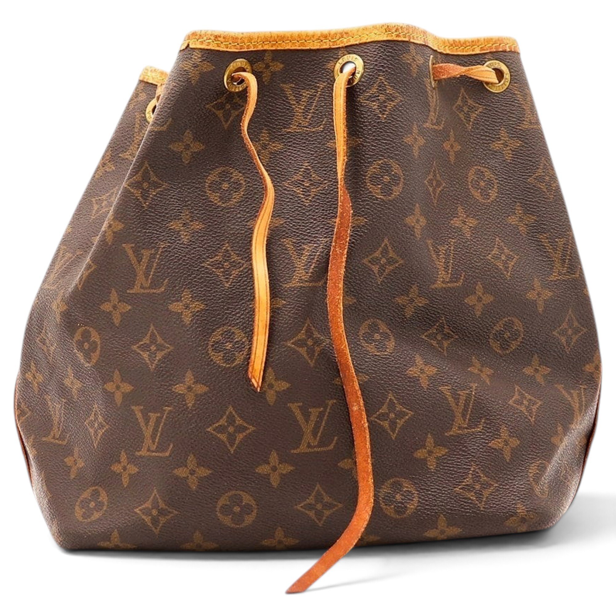 Louis Vuitton Petit Noé trunk cloth handbag