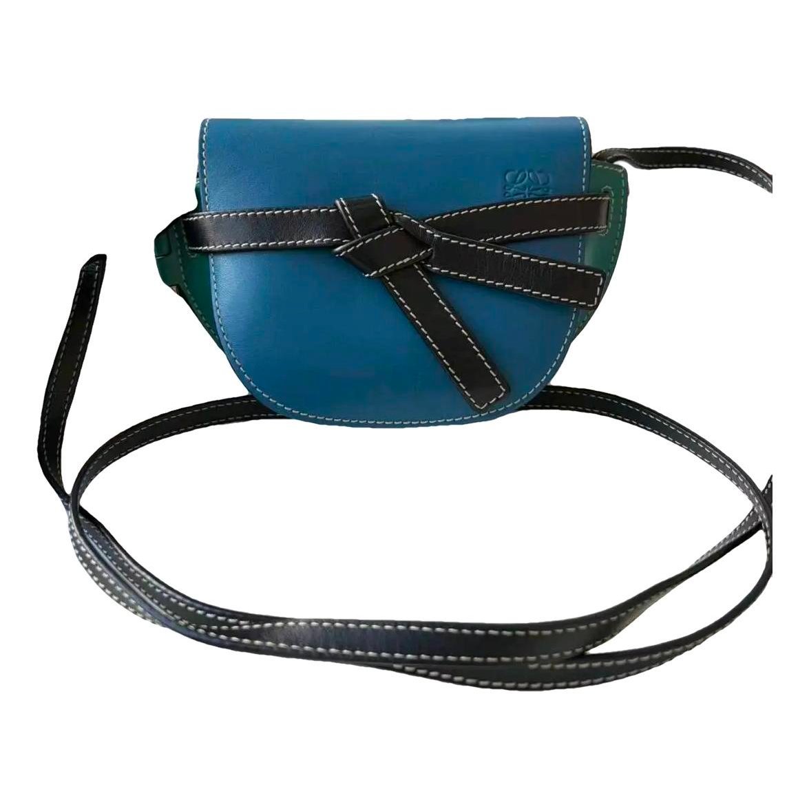 Gate leather crossbody bag