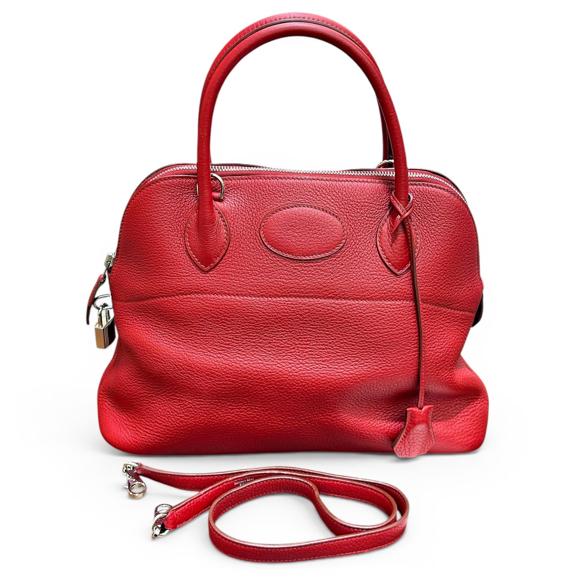Bolide leather handbag