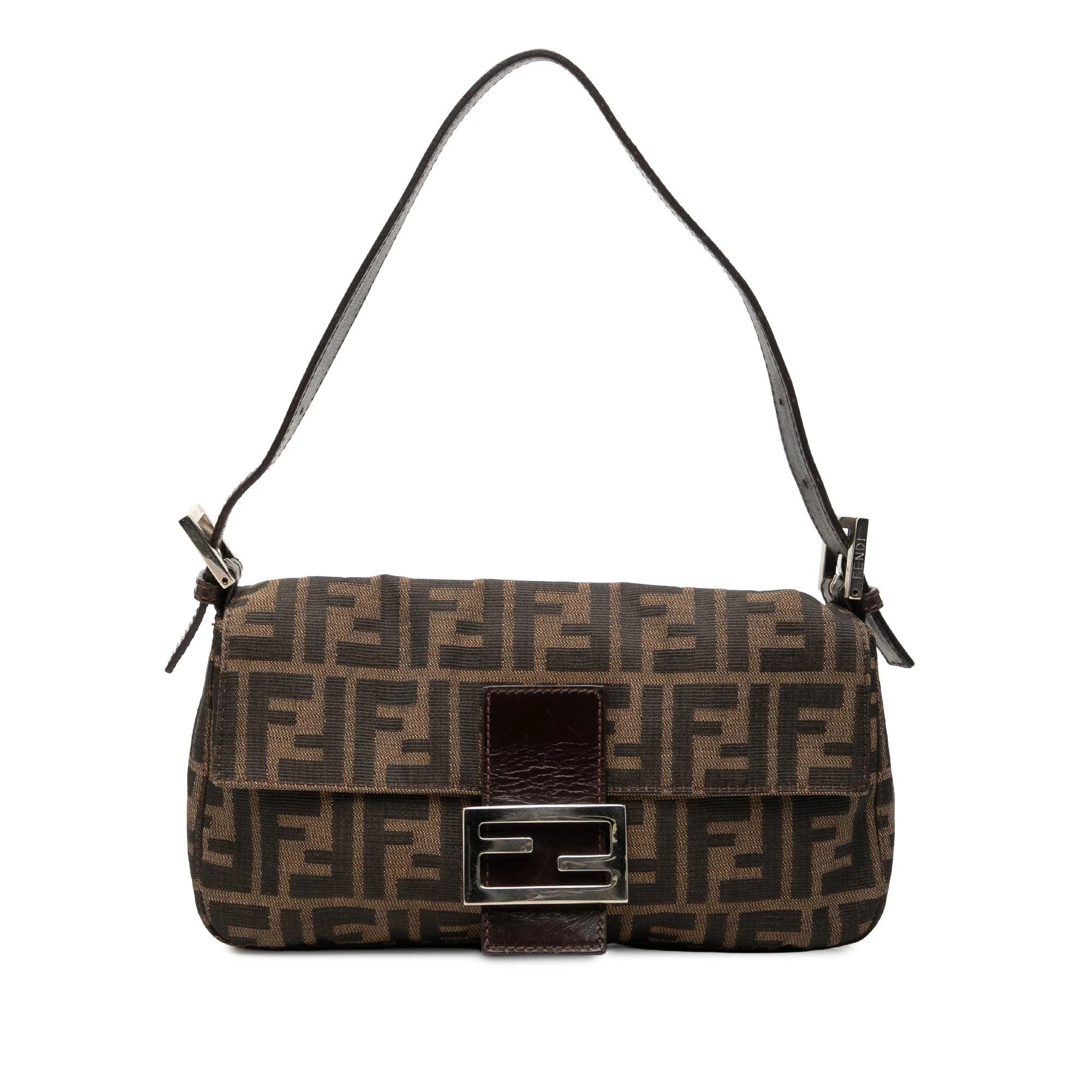 Baguette leather handbag