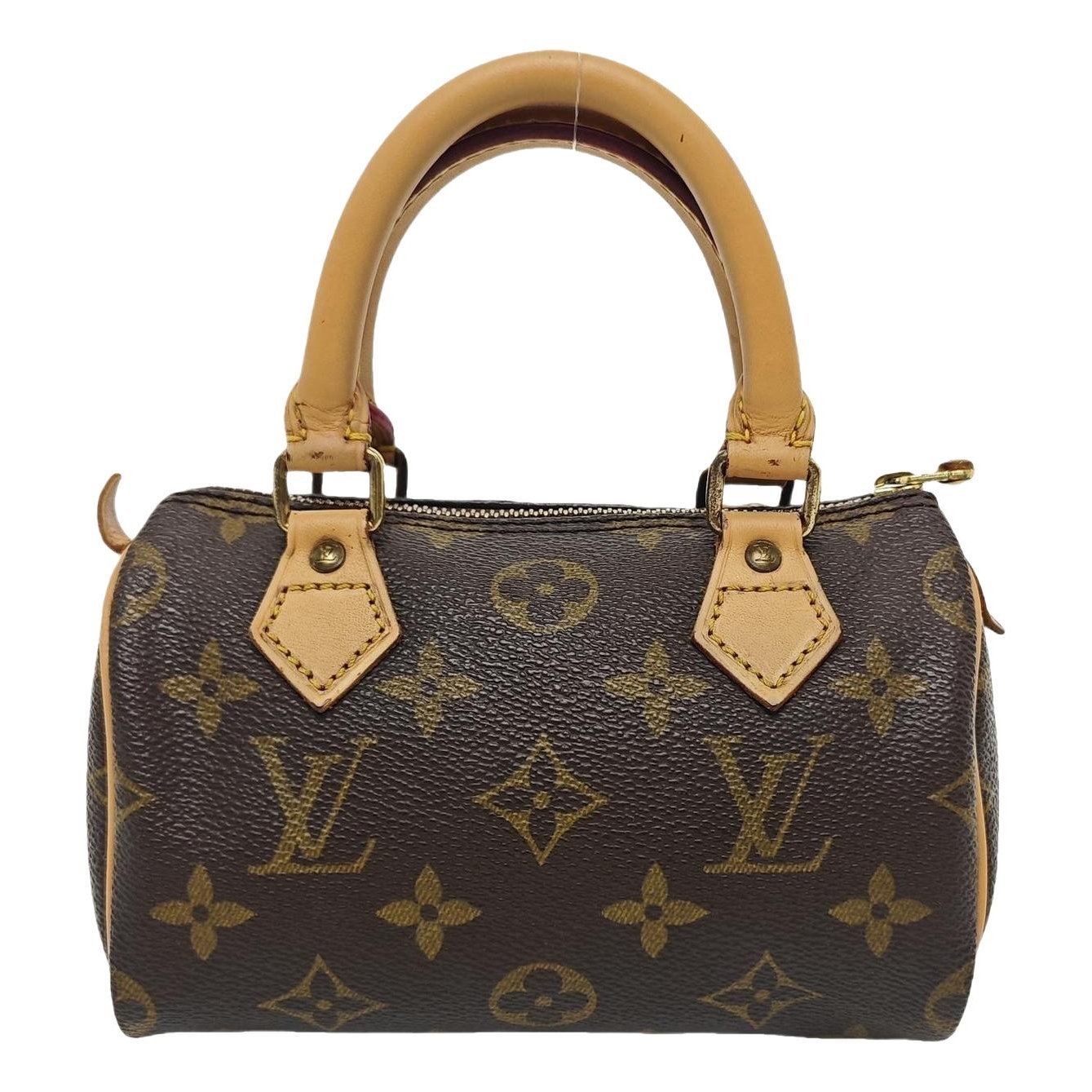 Nano Speedy / Mini HL leather handbag