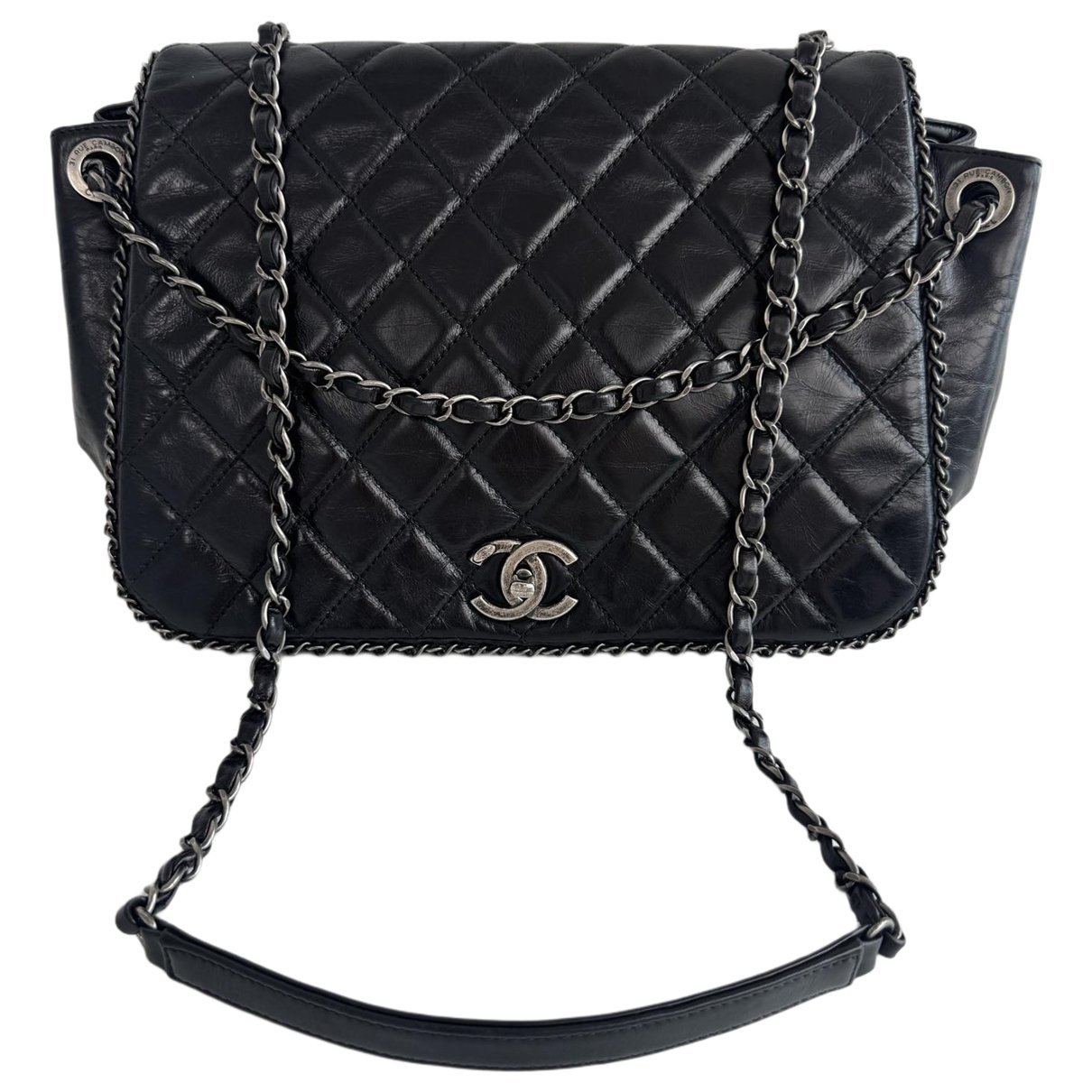 Leather handbag