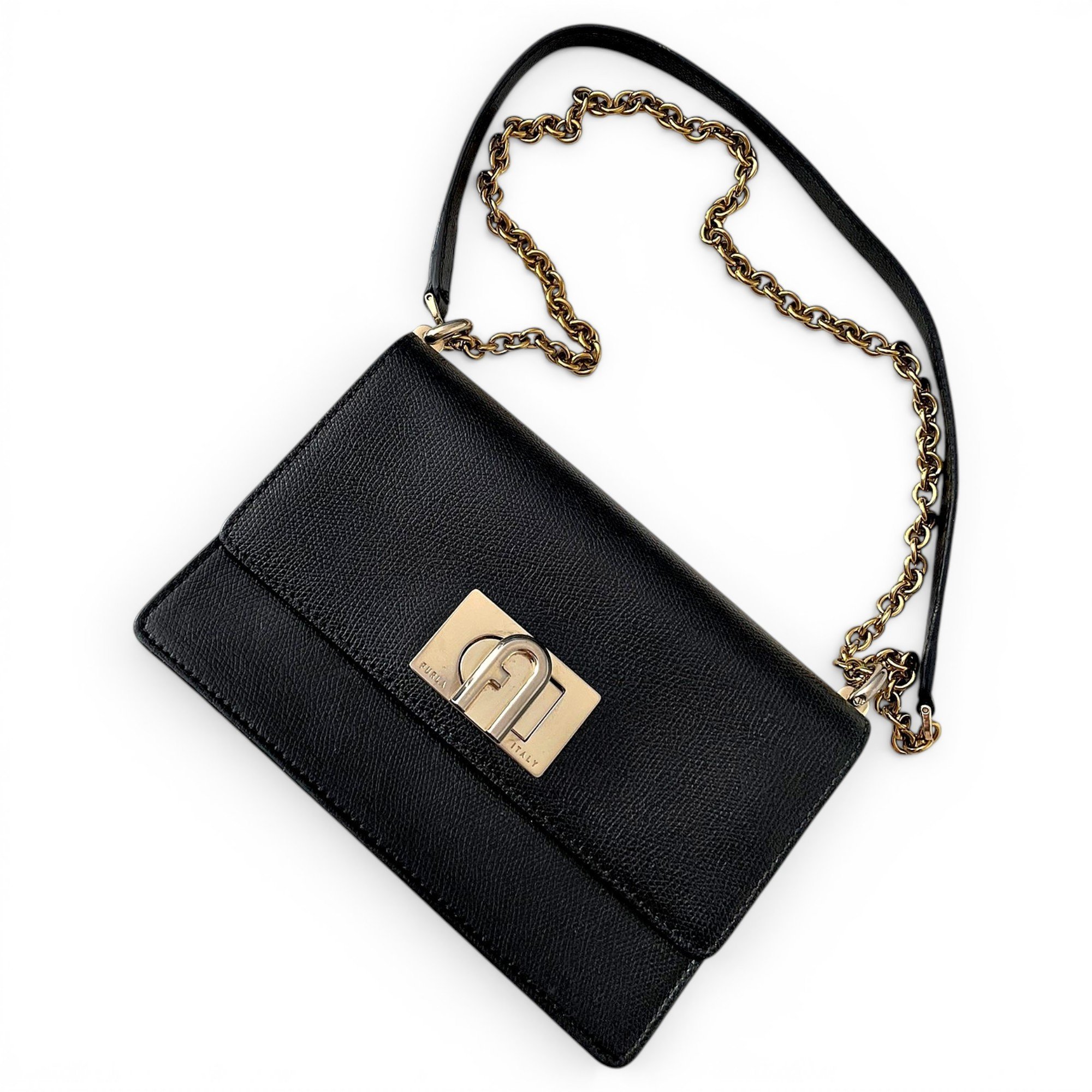 Leather crossbody bag