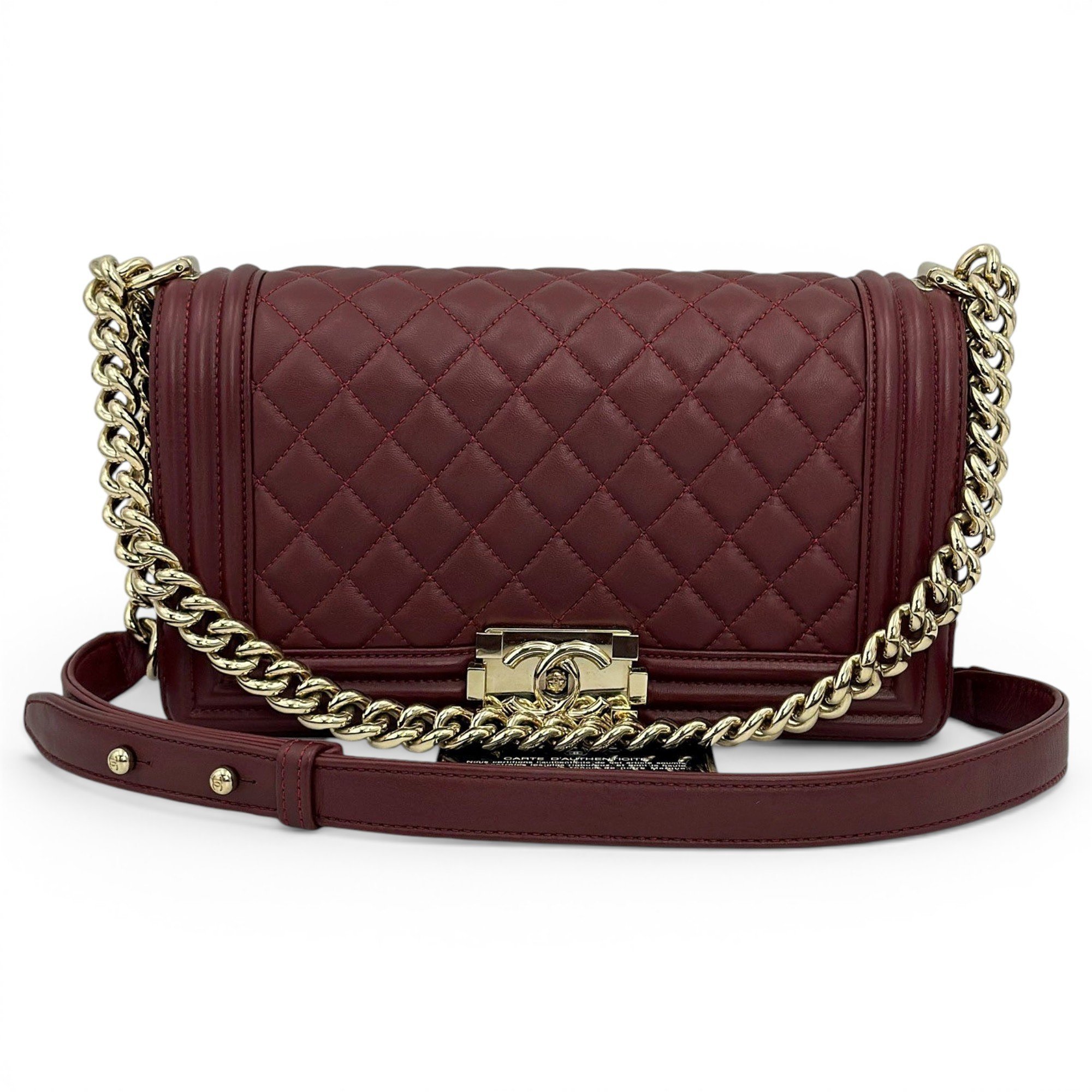 Boy leather handbag