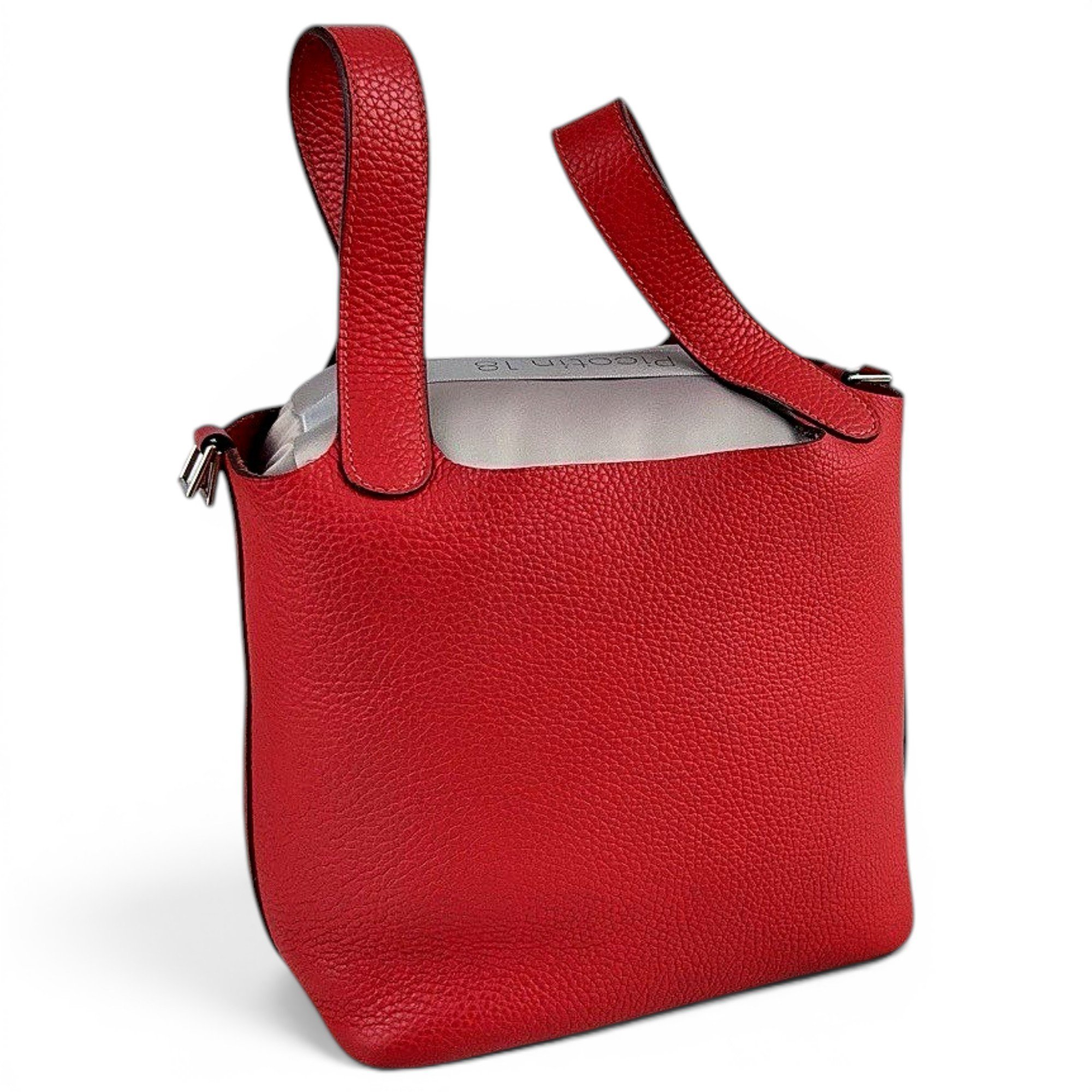 Picotin leather handbag