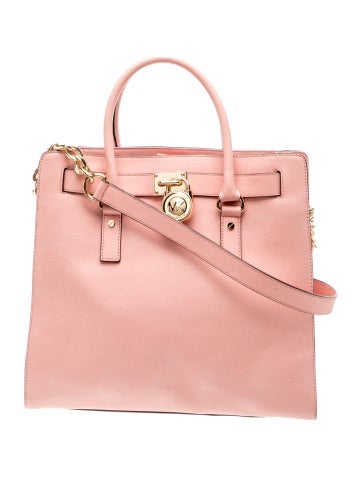 Saffiano Leather Top Handle Bag
