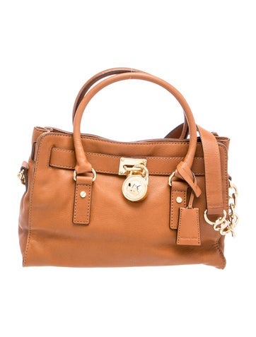 Leather Top Handle Bag