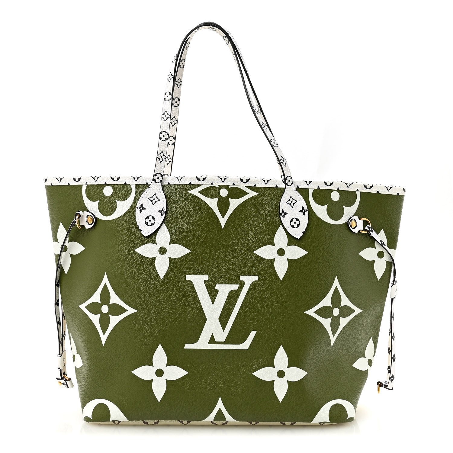 Louis Vuitton Louis Vuitton Monogram Giant Neverfull MM Kaki