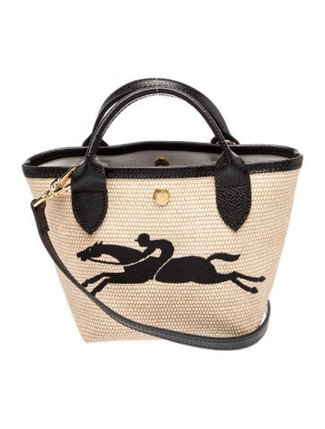 Straw Top Handle Bag