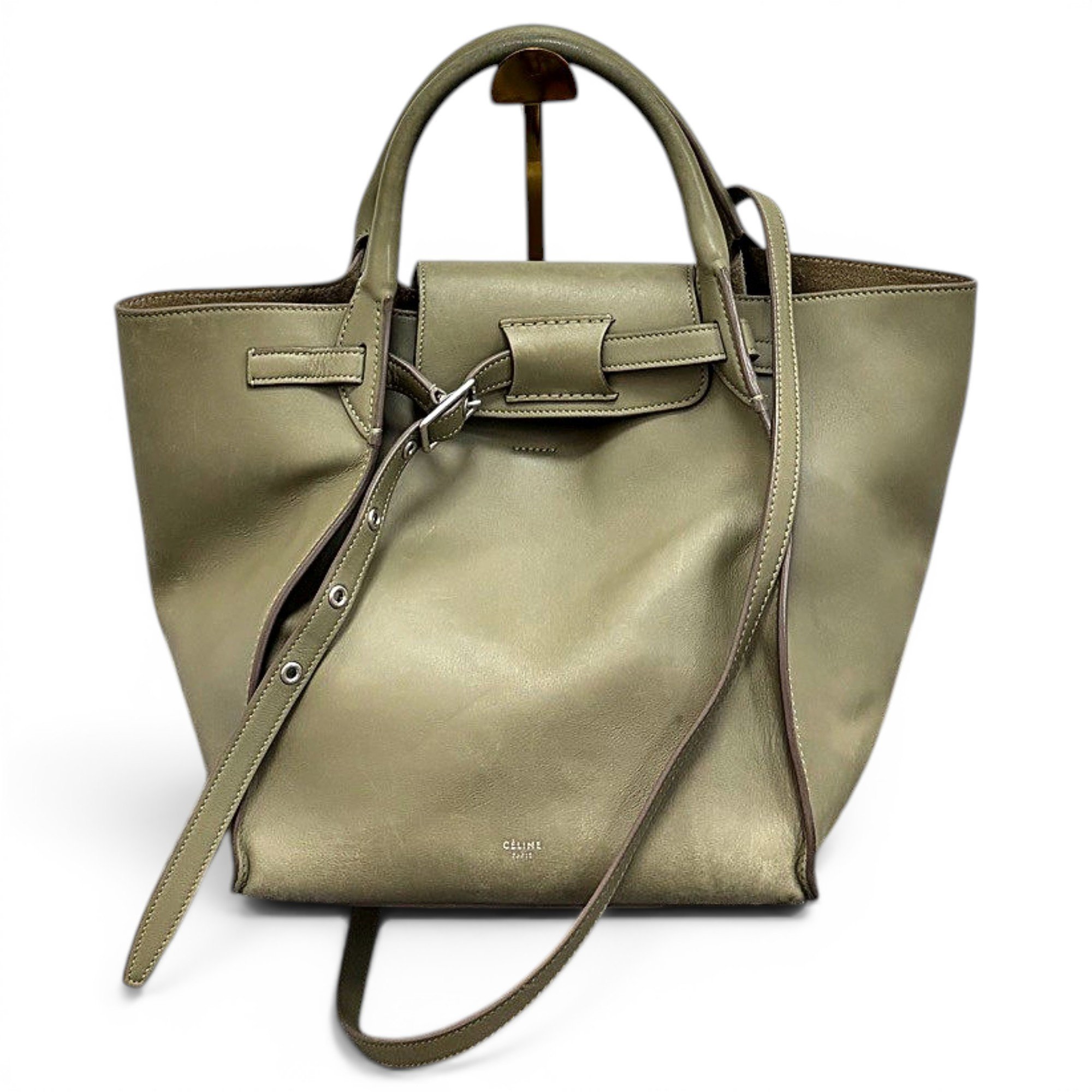 Big Bag leather handbag
