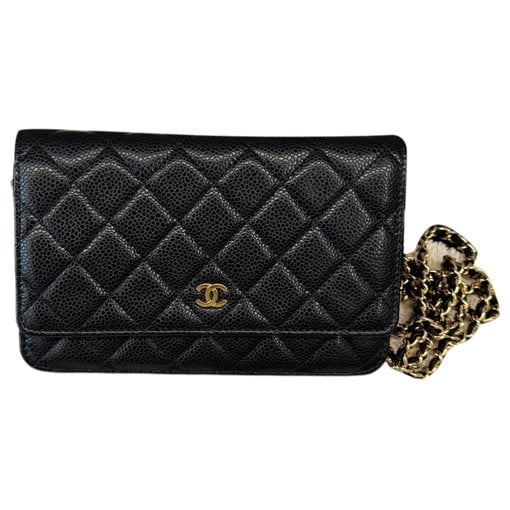 Wallet On Chain Timeless/Classique leather handbag