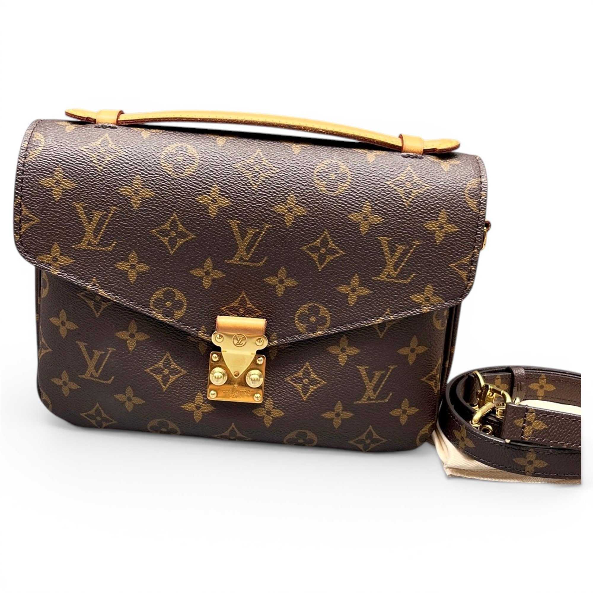 Metis leather handbag