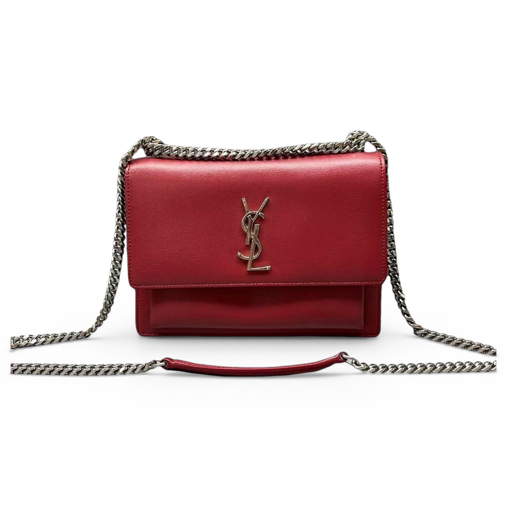 Sunset leather handbag