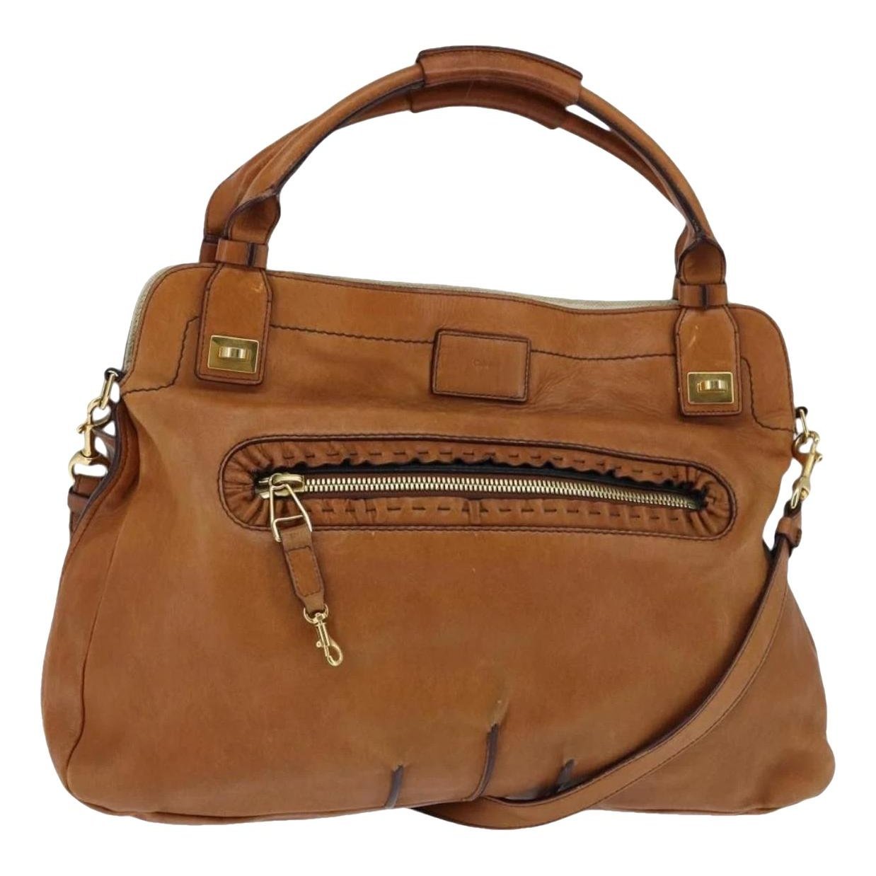 Leather handbag